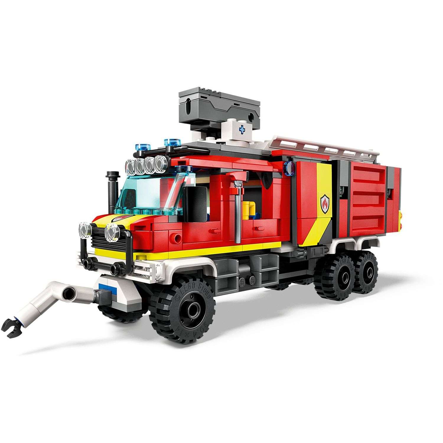 Конструктор LEGO City Машина пожарная блочный - фото 6