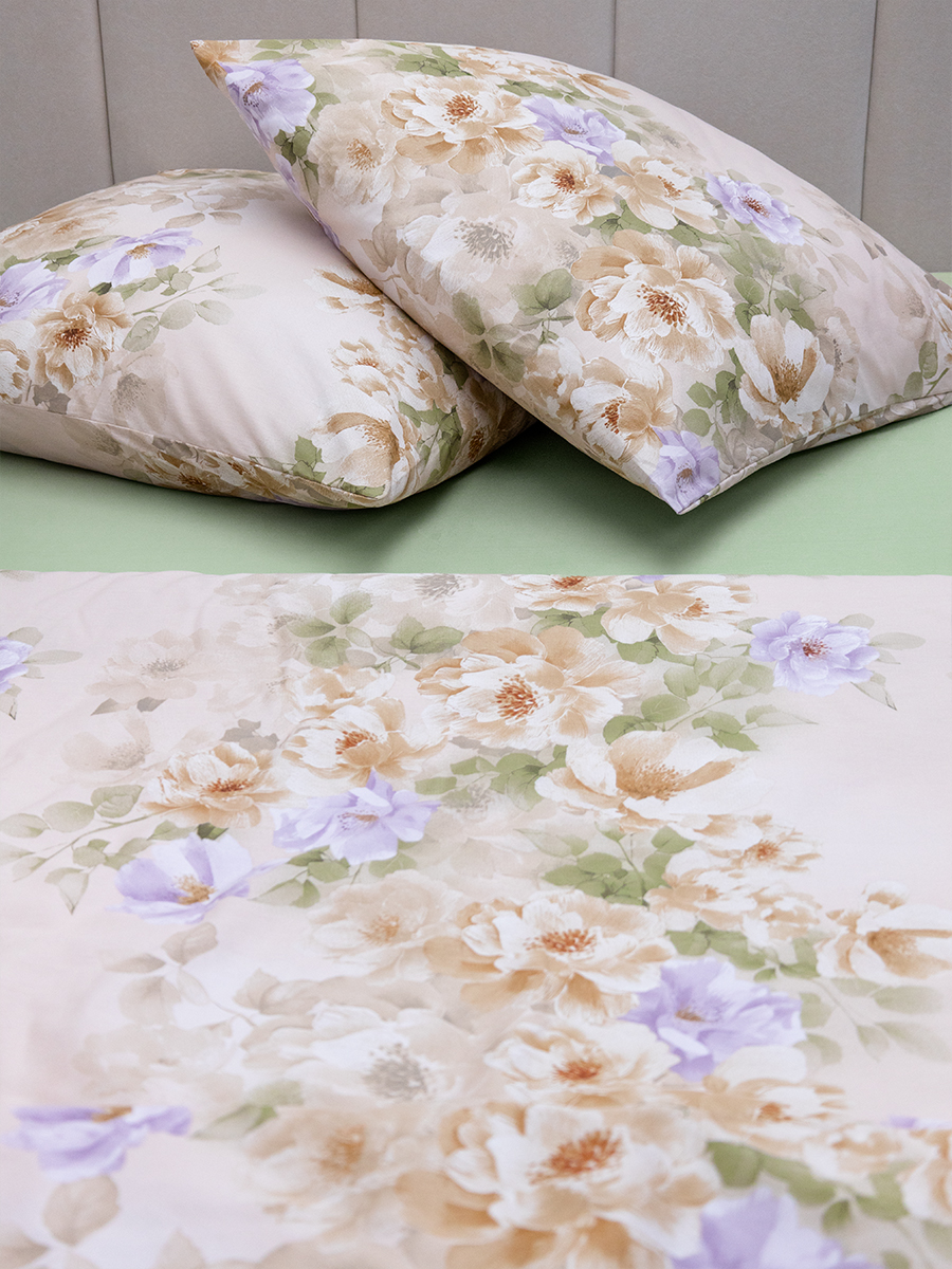 Комплект постельного белья для SNOFF Ассанта сатин семейный 5 предм. - фото 15