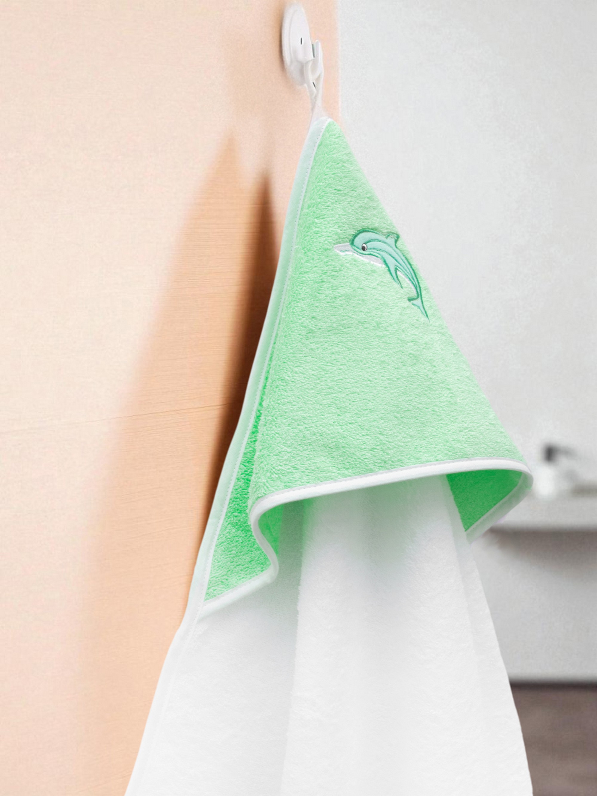 Полотенце уголок Wellness Малыш-00/53_Д 80 x 100 см 1 шт. - фото 4