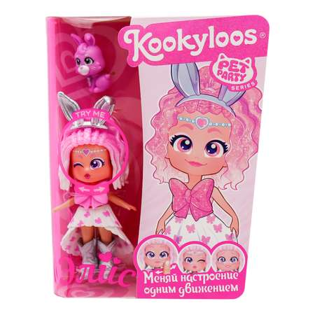 Кукла мини Kookyloos кукла Alice и питомец