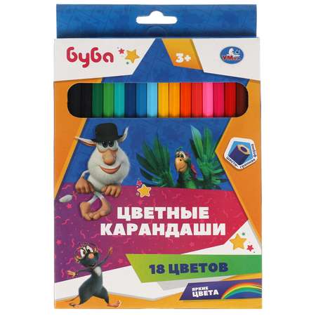 Карандаши цветные УМка 18 шт.