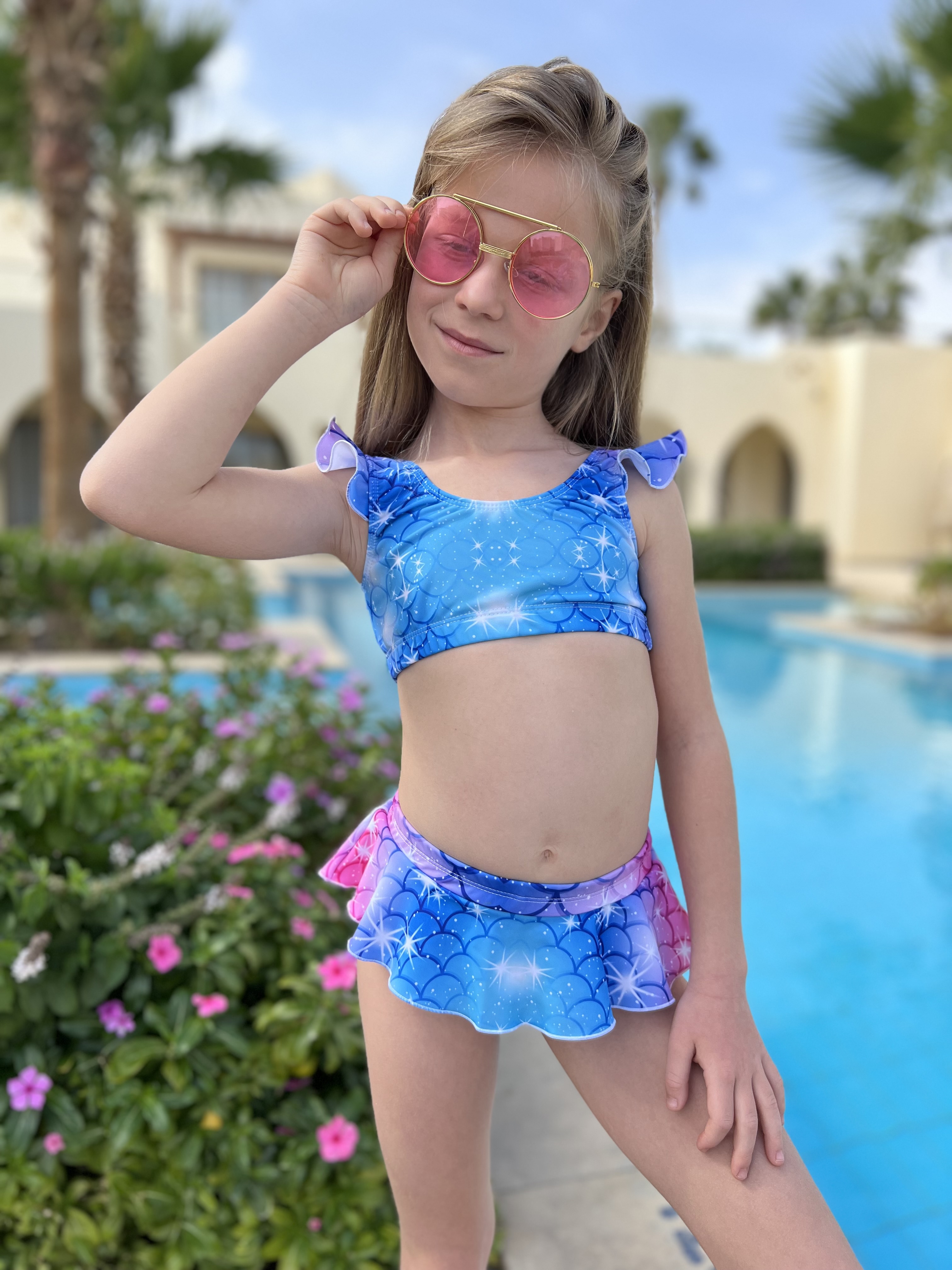 Купальник Capitania KIDS-003/MERMAID BLUE - фото 7