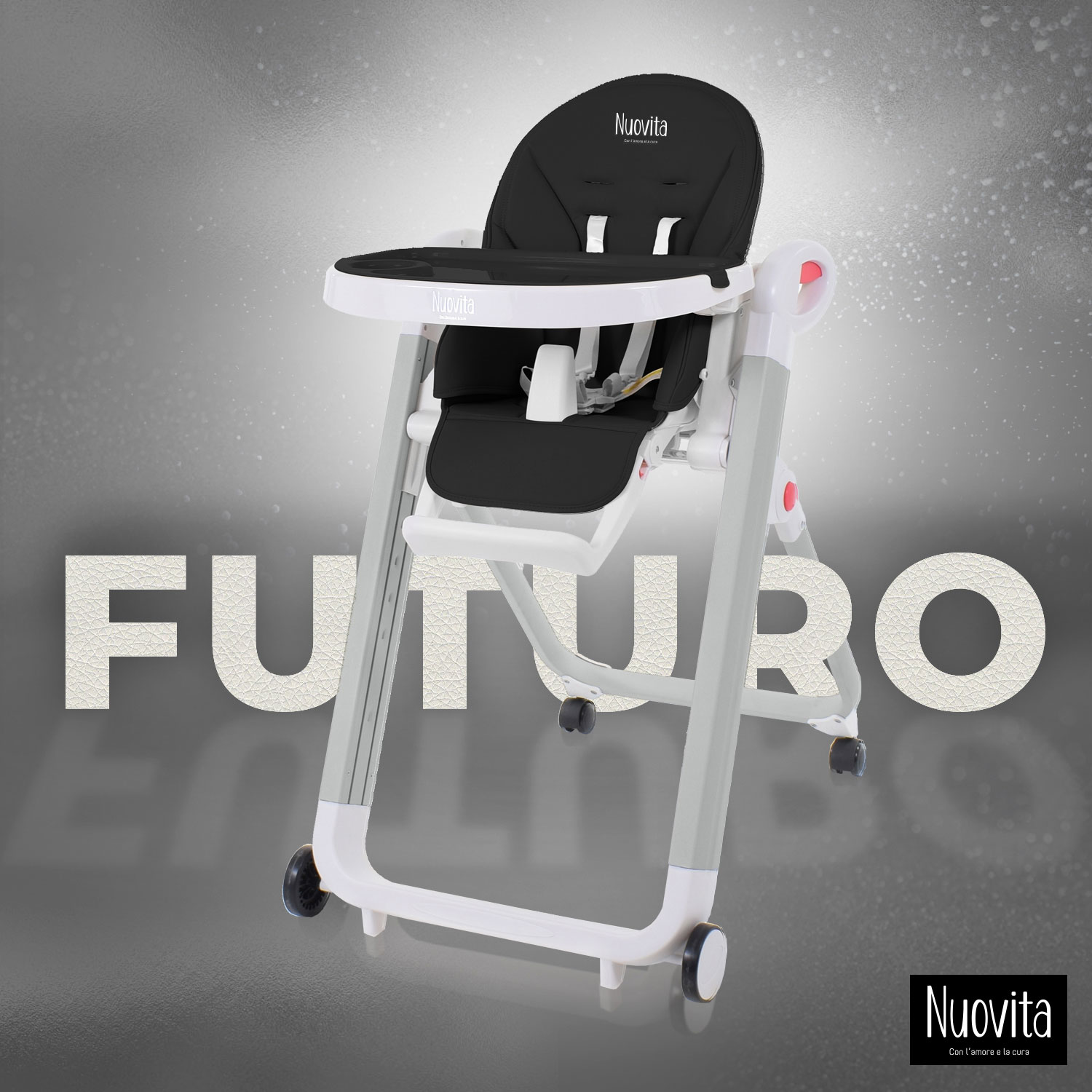 Стульчик для кормления Nuovita Futuro Bianco классический - фото 2