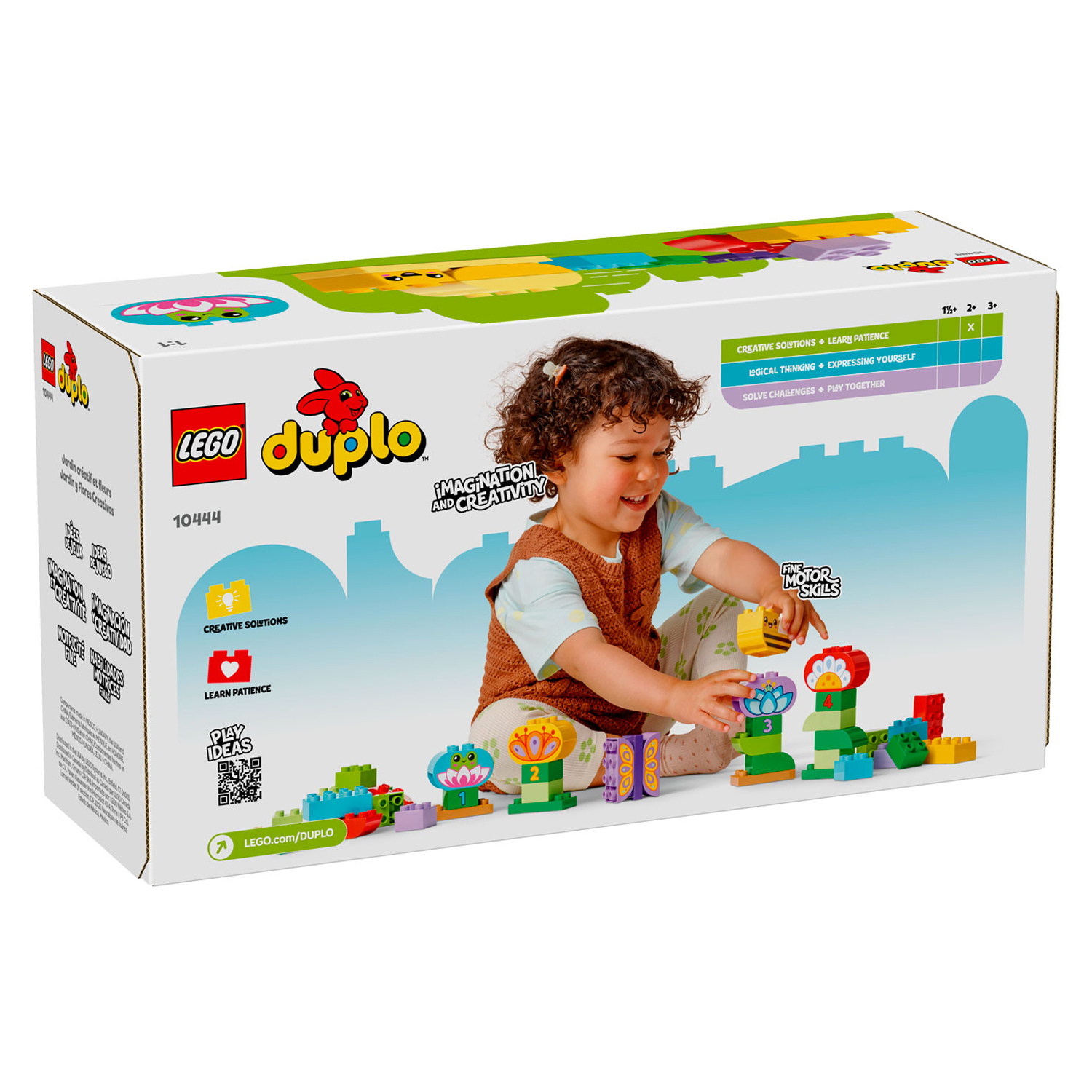 Конструктор LEGO DUPLO Креативный Сад и Цветы блочный - фото 2