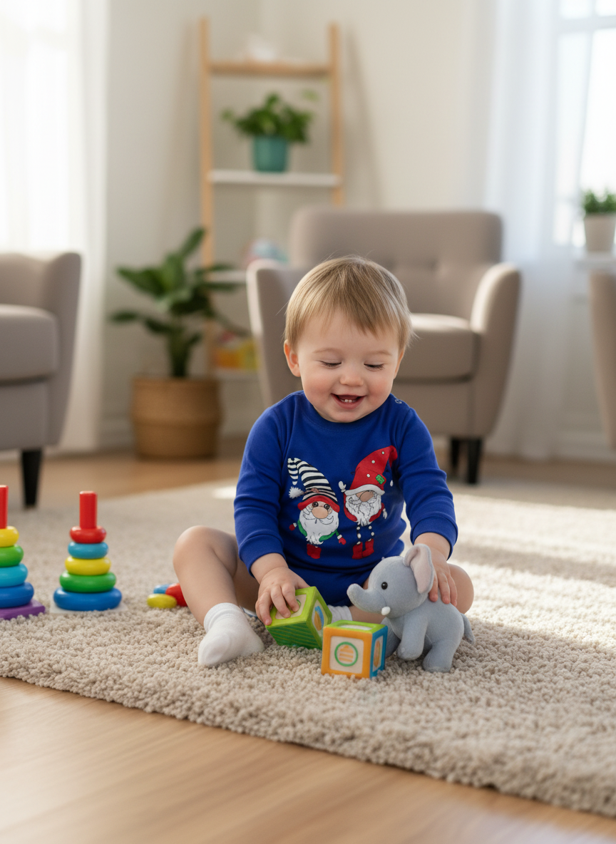 Боди Утенок ПК-1511 василек гномы - фото 3