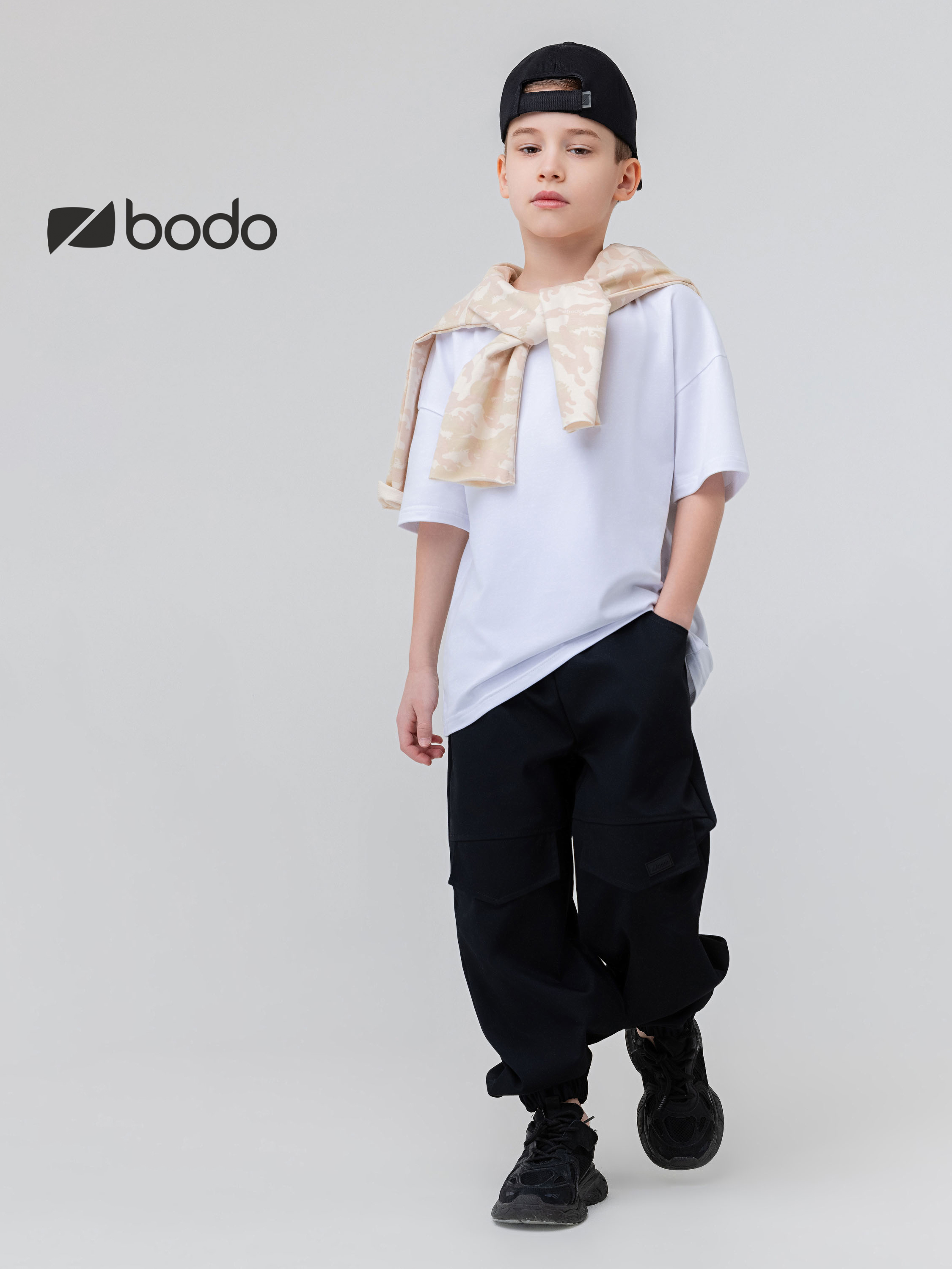 Брюки спортивные Bodo 6-637MU_черный - фото 2