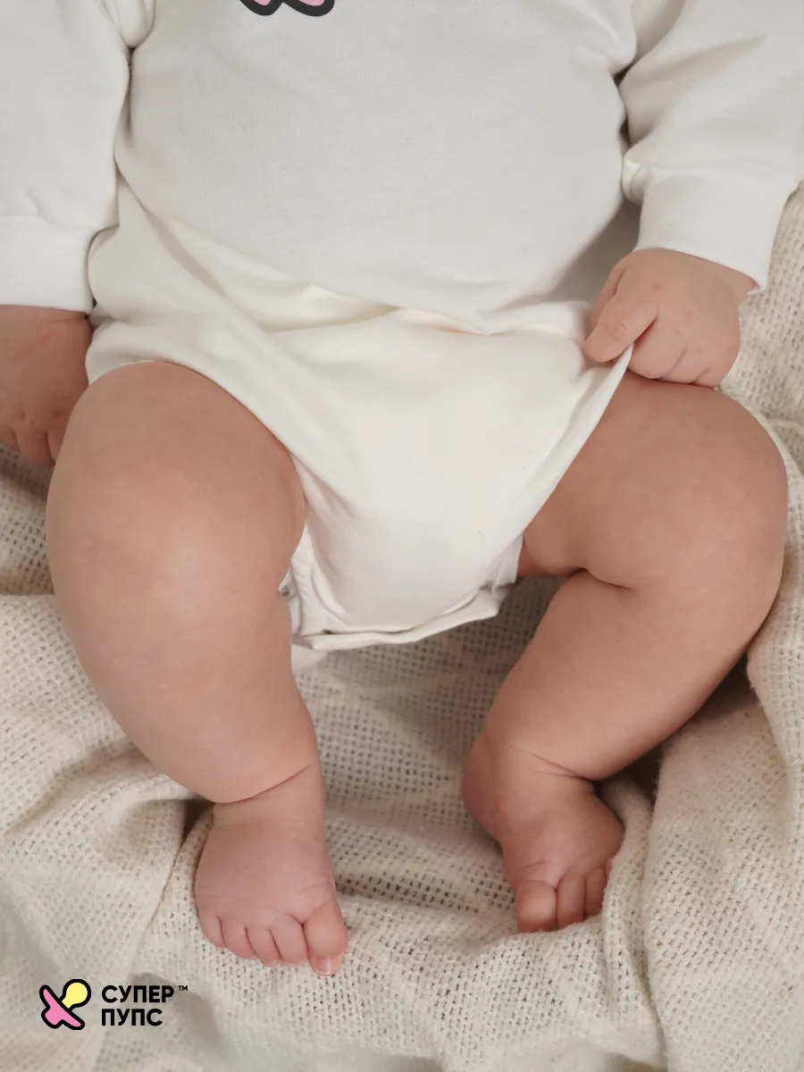 Боди Супер Пупс ромпер/молочный/суперпупс - фото 13