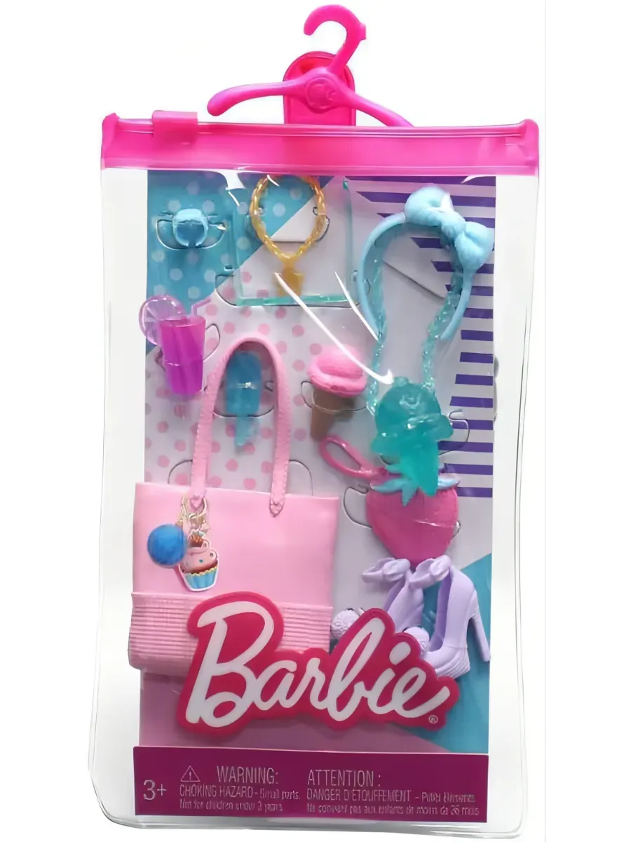 Аксессуар для кукол Barbie игрушечная косметика 120925 - фото 1