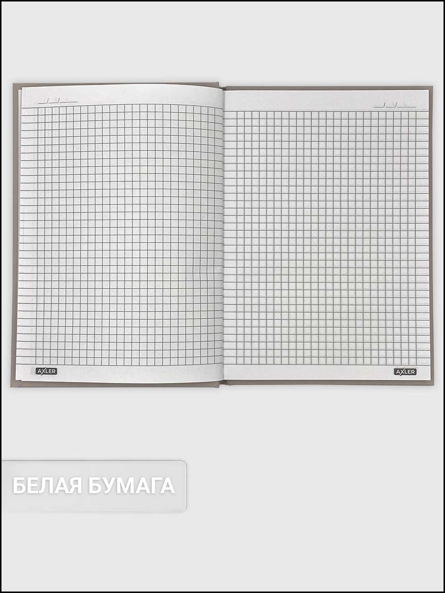 Блокнот AXLER для записей А5 в клетку 96 лист. - фото 4