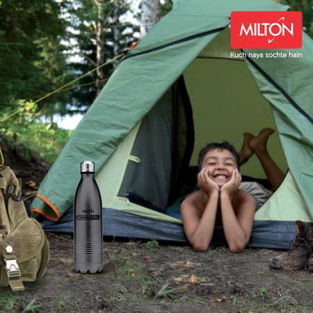 Термобутылка MILTON Duo S Black черный