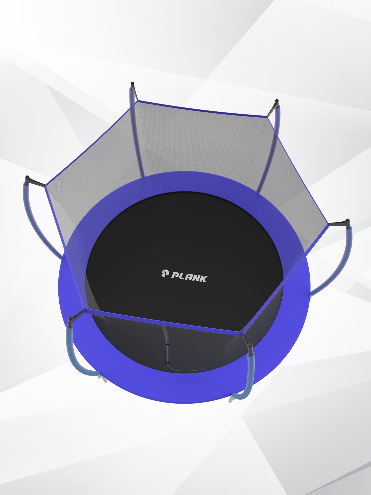 Батут уличный Plank Lite 8ft internal 244 см с внутренней сеткой - фото 7