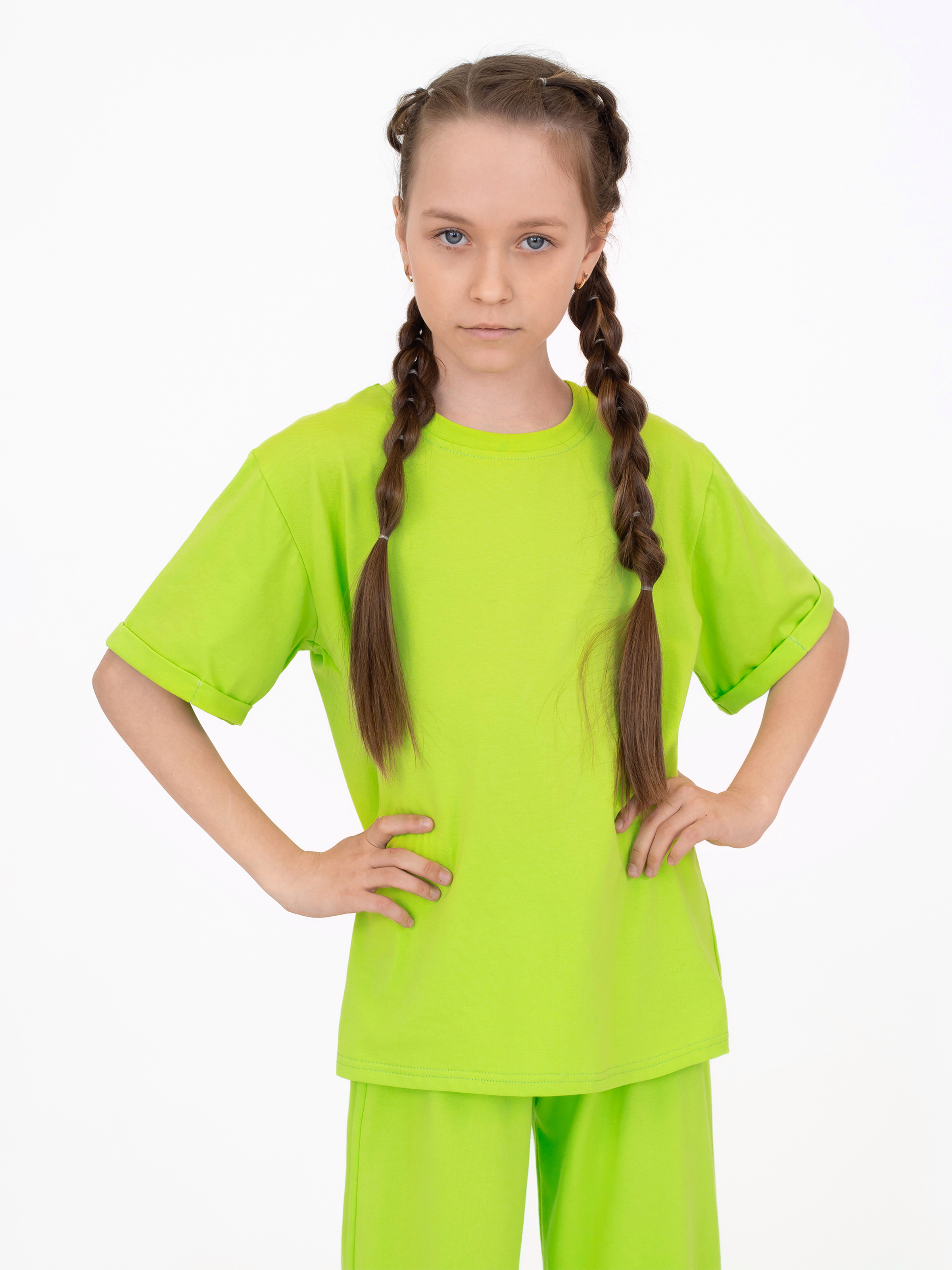 Футболка и брюки ULTRA 7060-Ул салат - фото 29