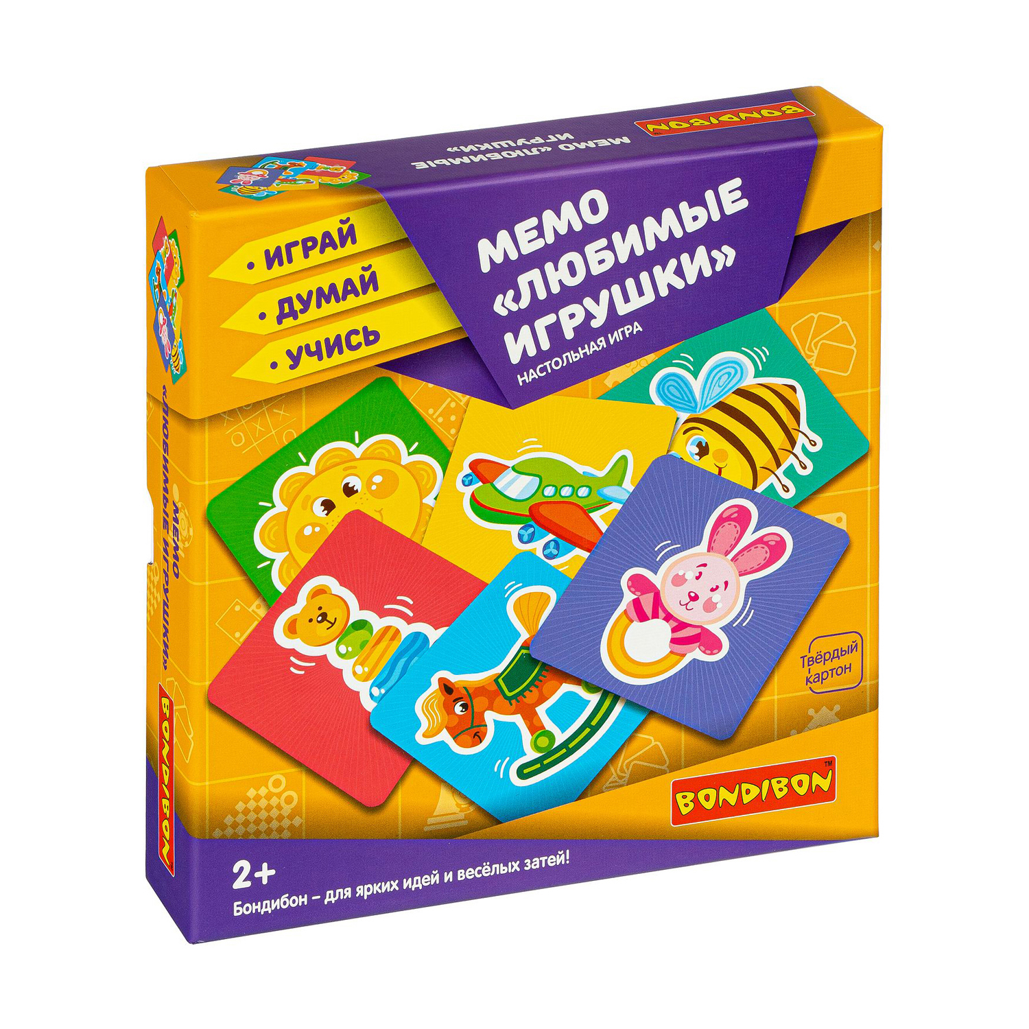 Настольная игра Bondibon мемо Любимые игрушки - фото 3