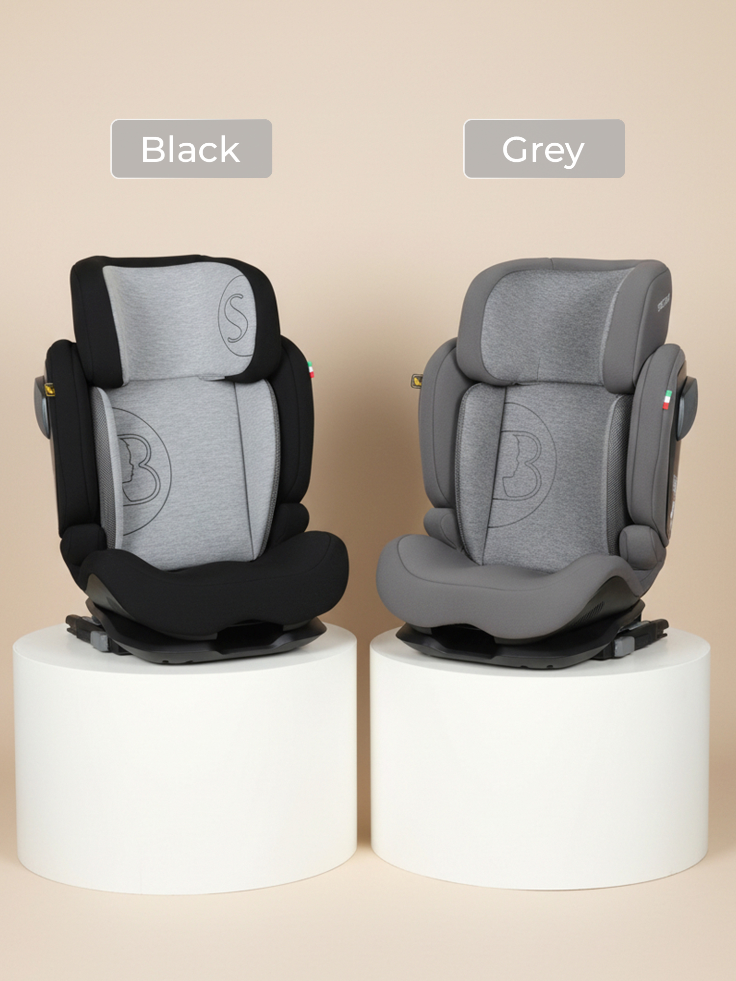 Автокресло Sweet Baby Zenith Isofix 2/3 (15-36 кг) серый - фото 9