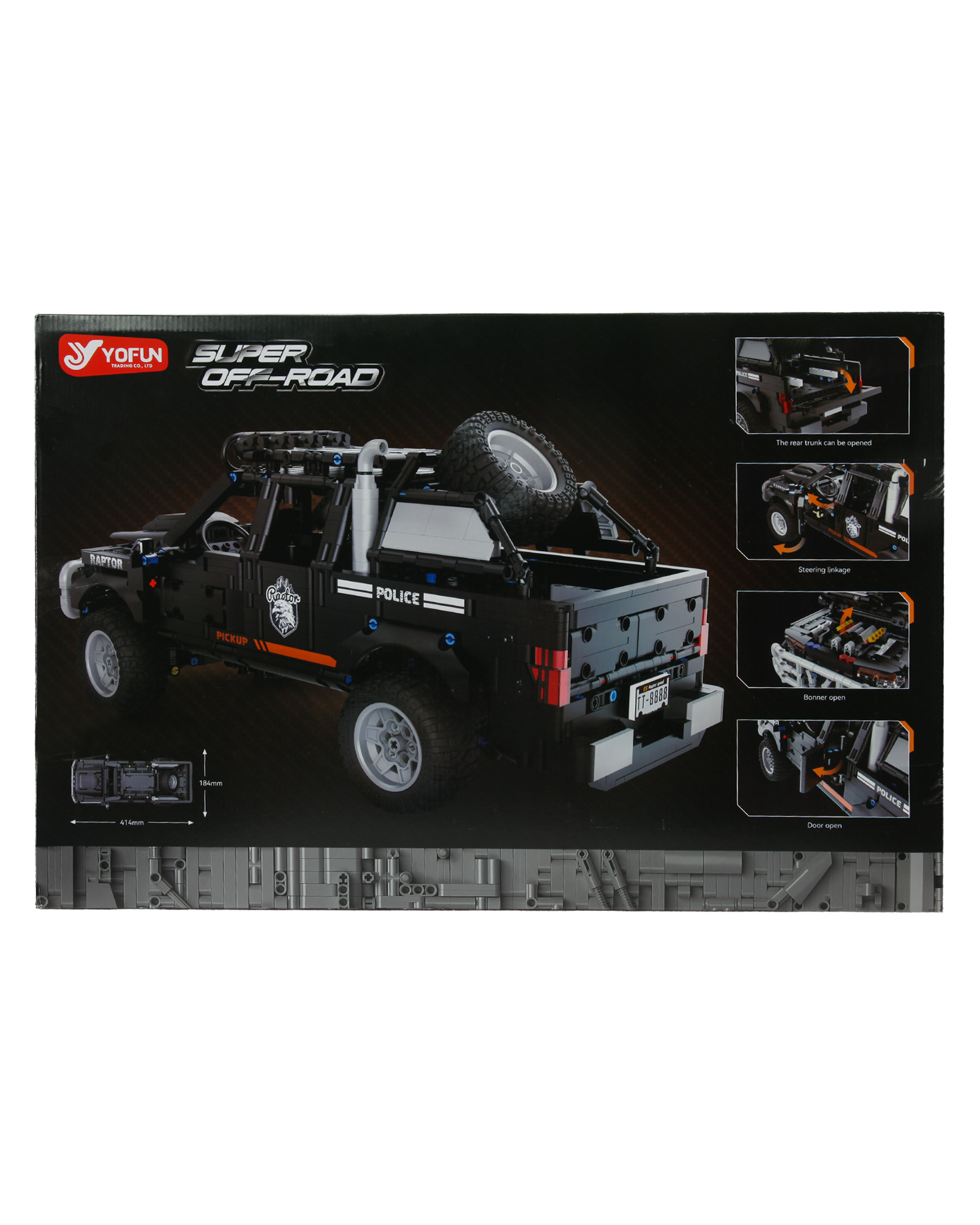 Конструктор Внедорожник 1846 дет. - фото 10