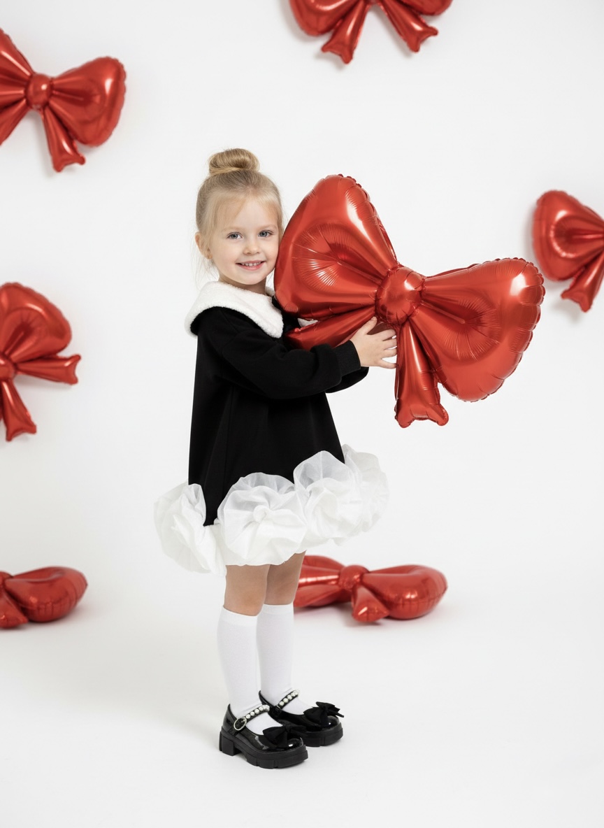 Платье Minilik ПлатьеНарядЧерное - фото 11