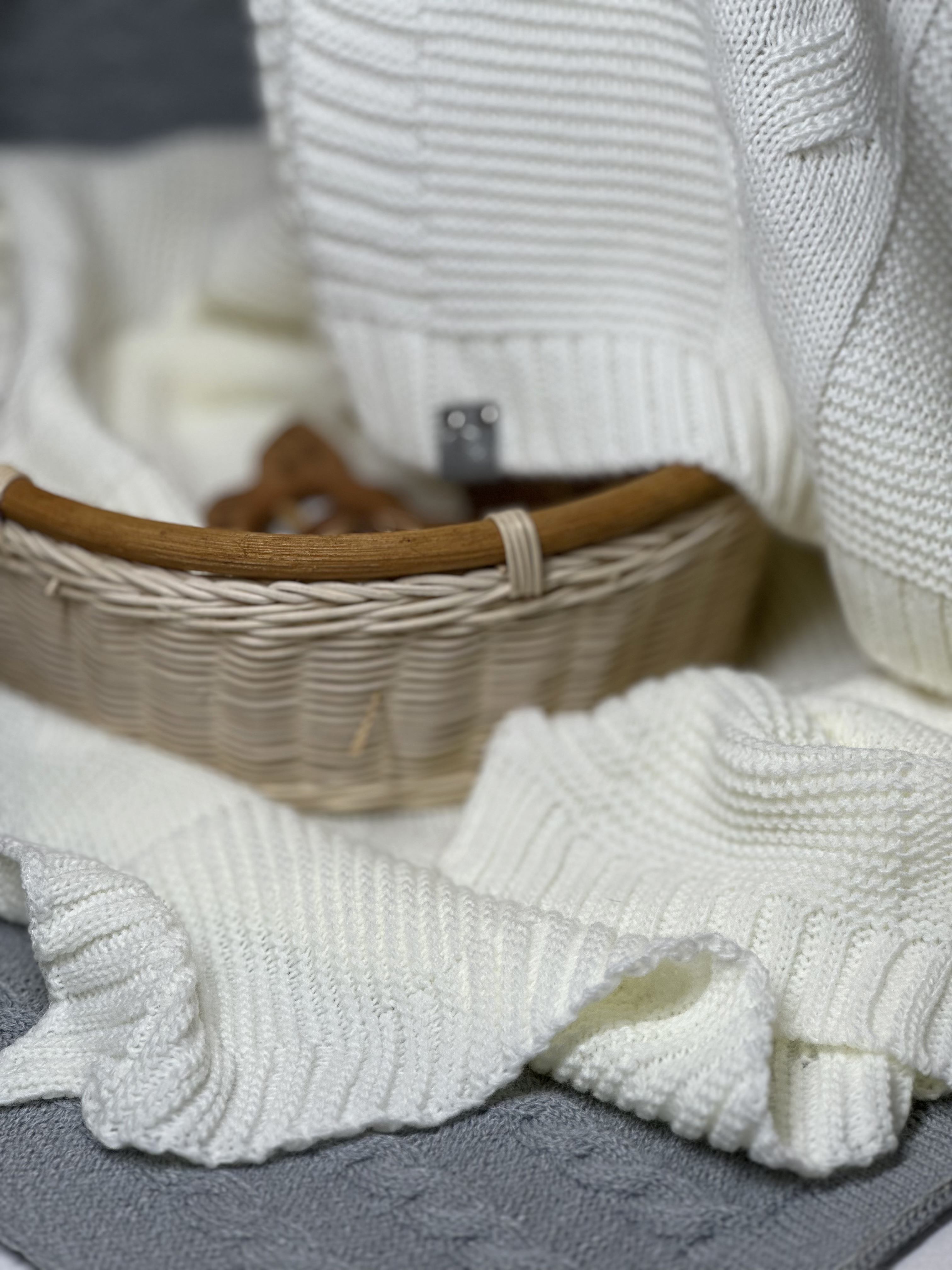 Плед RinaAmari 100 x 100 см шерсть - фото 2