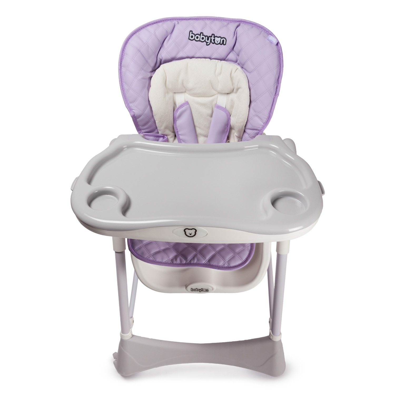 Стульчик для кормления Babyton Purple классический - фото 9