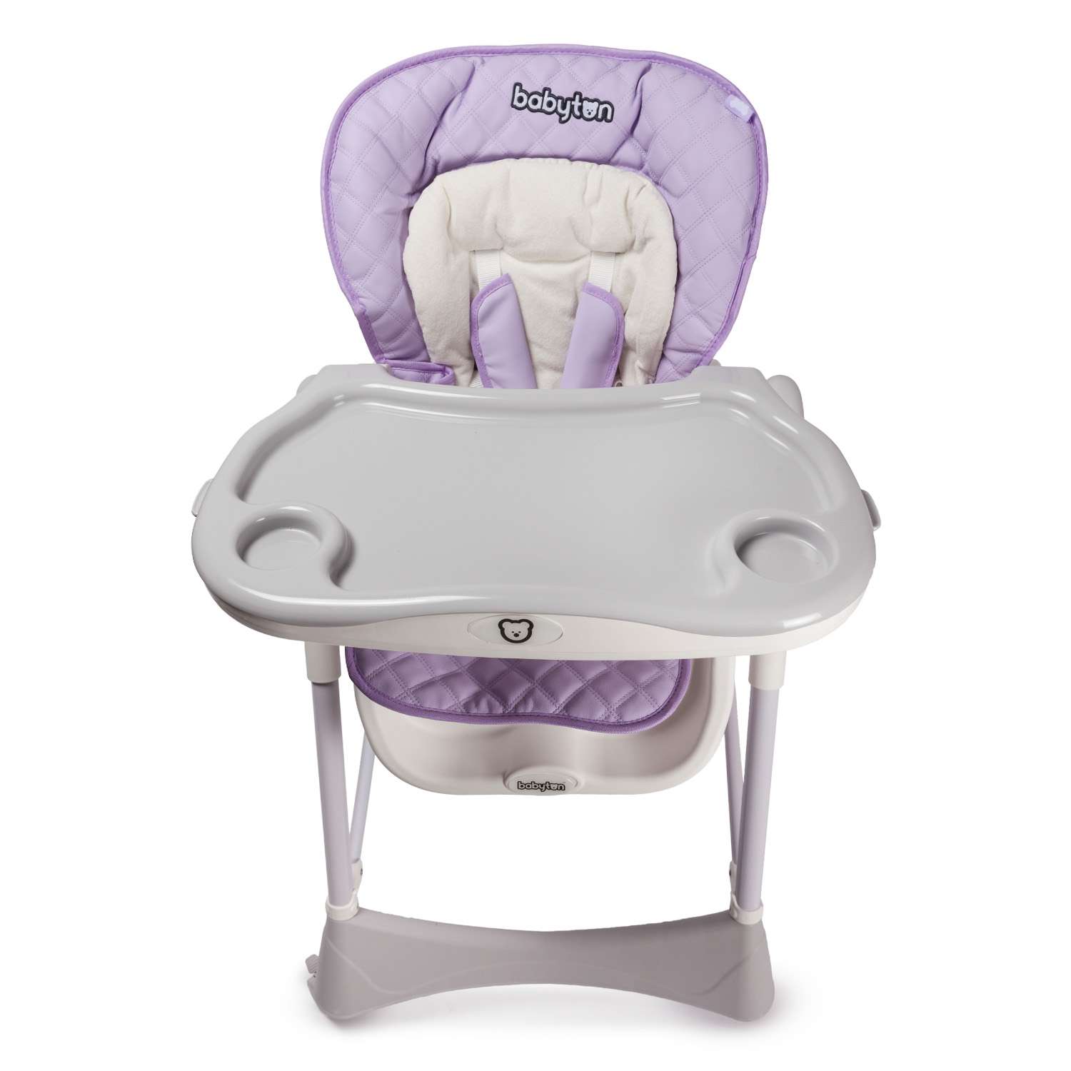 Стульчик для кормления Babyton Purple классический - фото 9