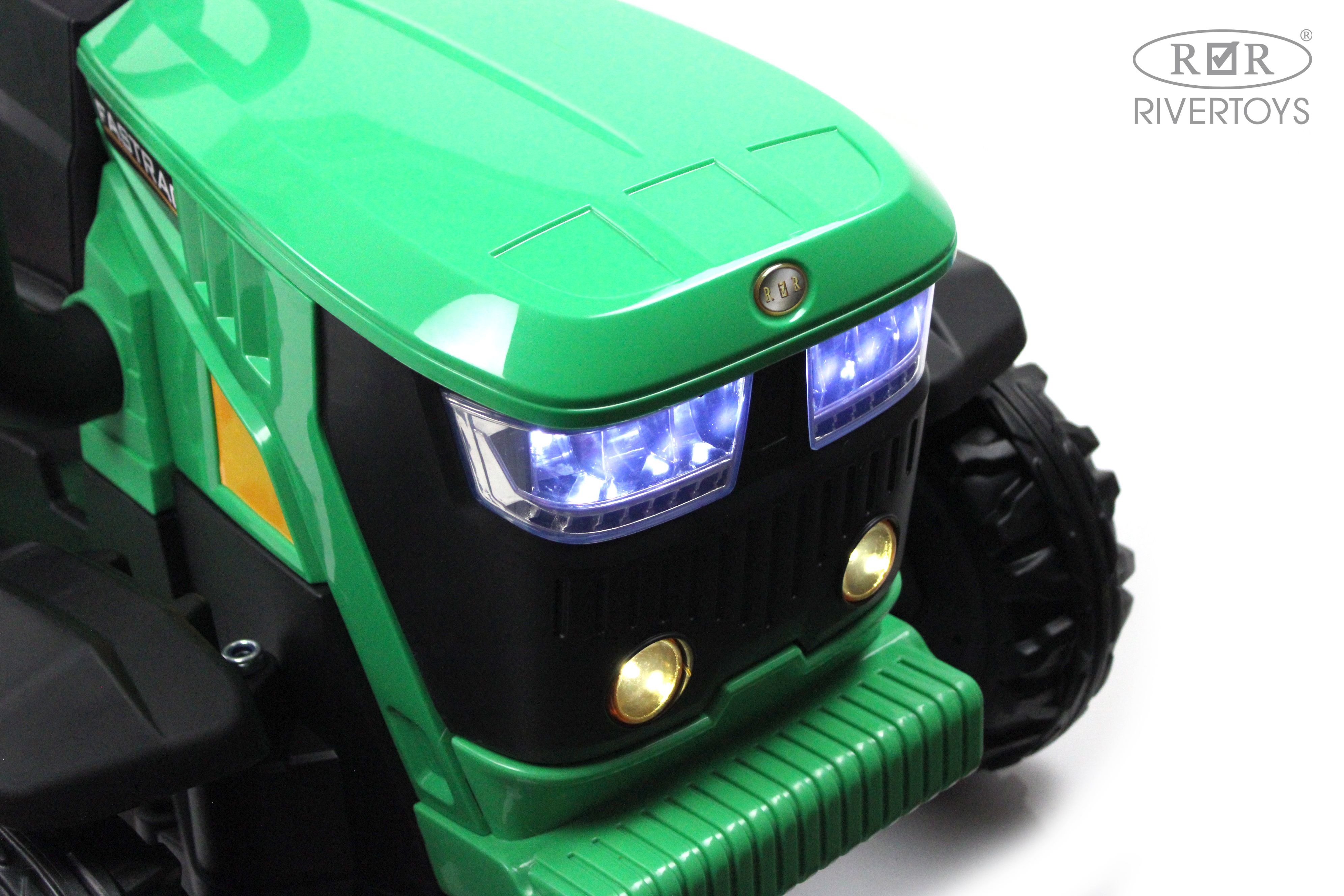 Электромобиль RIVERTOYS O555OO-GREEN С пультом ДУ - фото 7