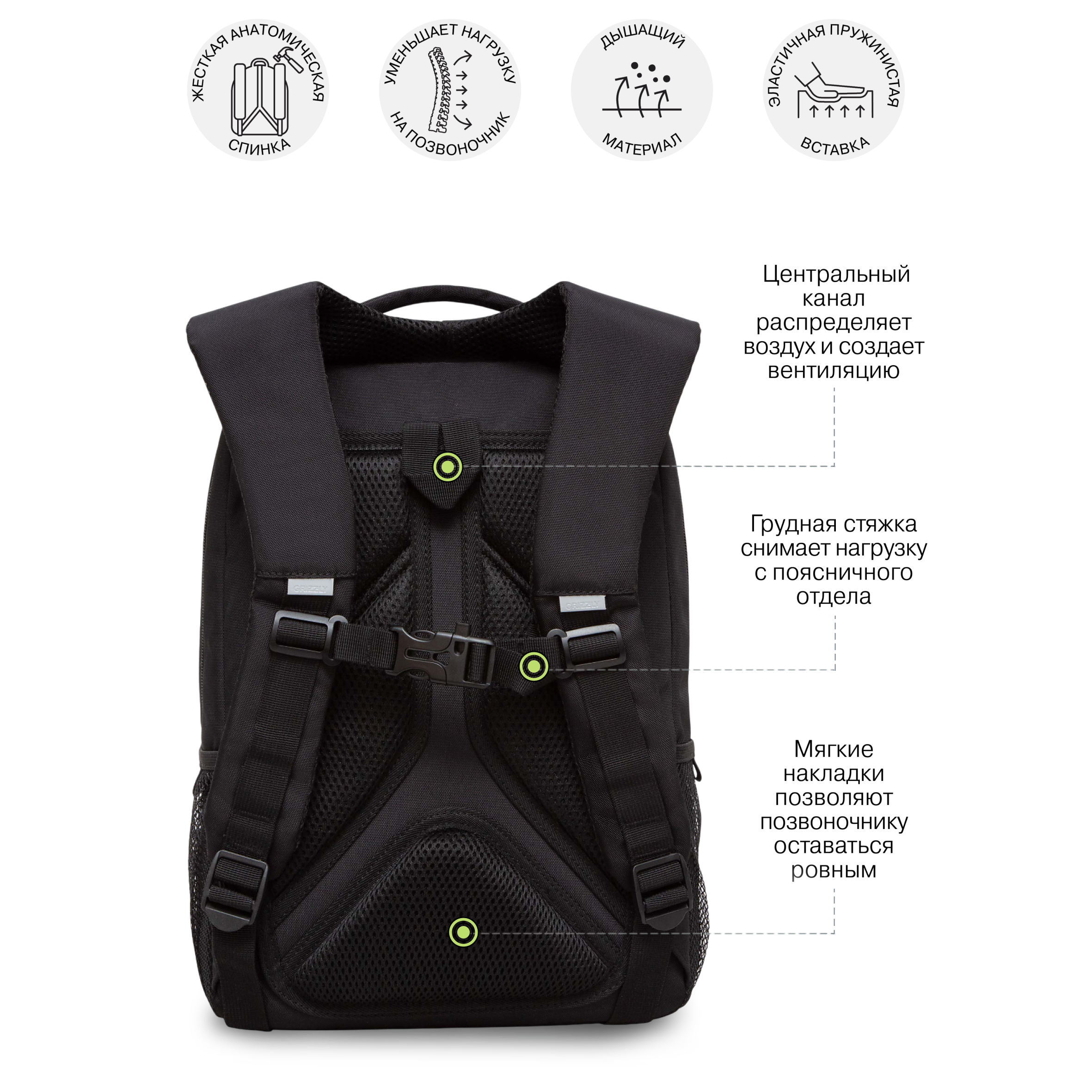 Рюкзак Grizzly для мальчика - фото 7