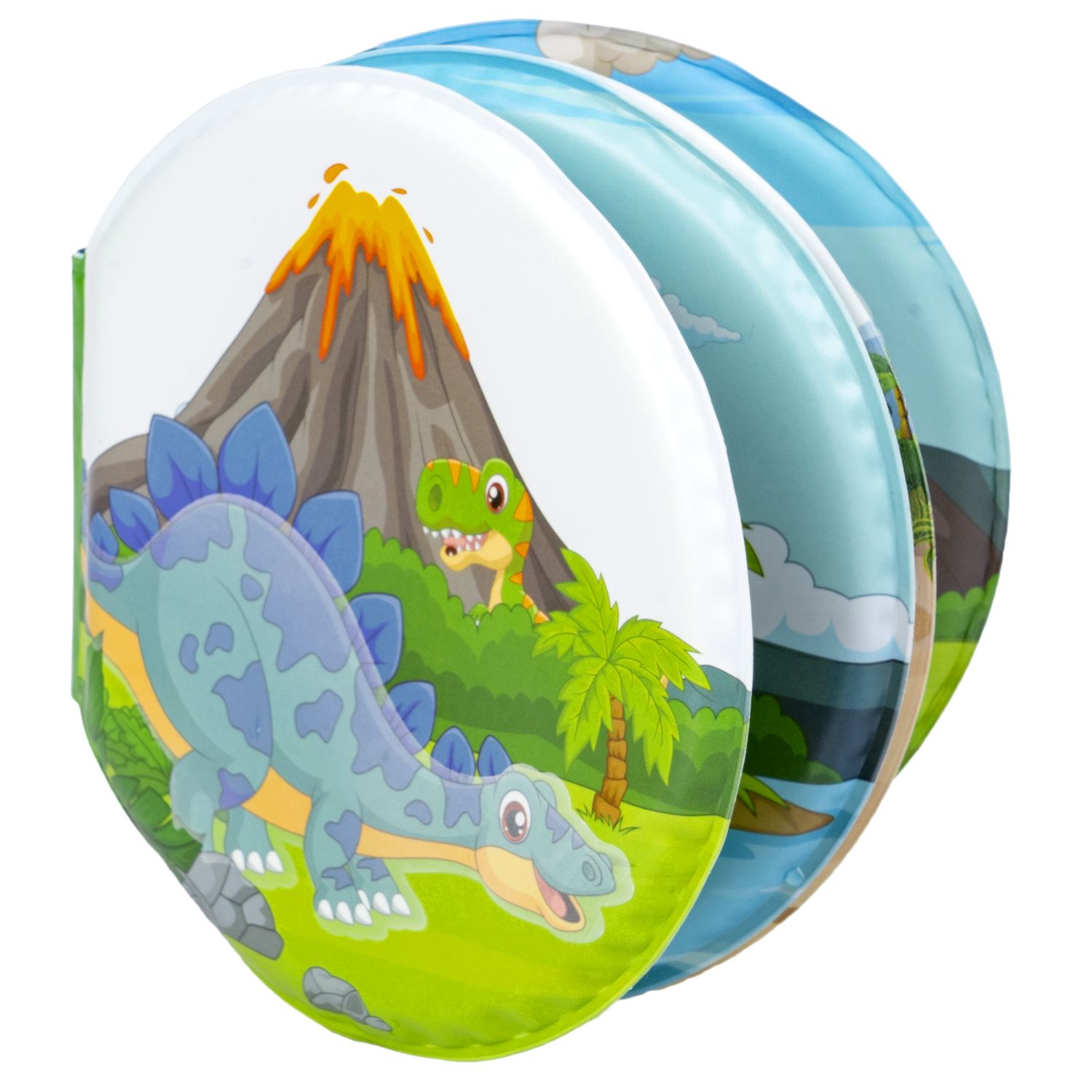 Игрушка Bondibon книжка для ванной Динозавры - фото 3