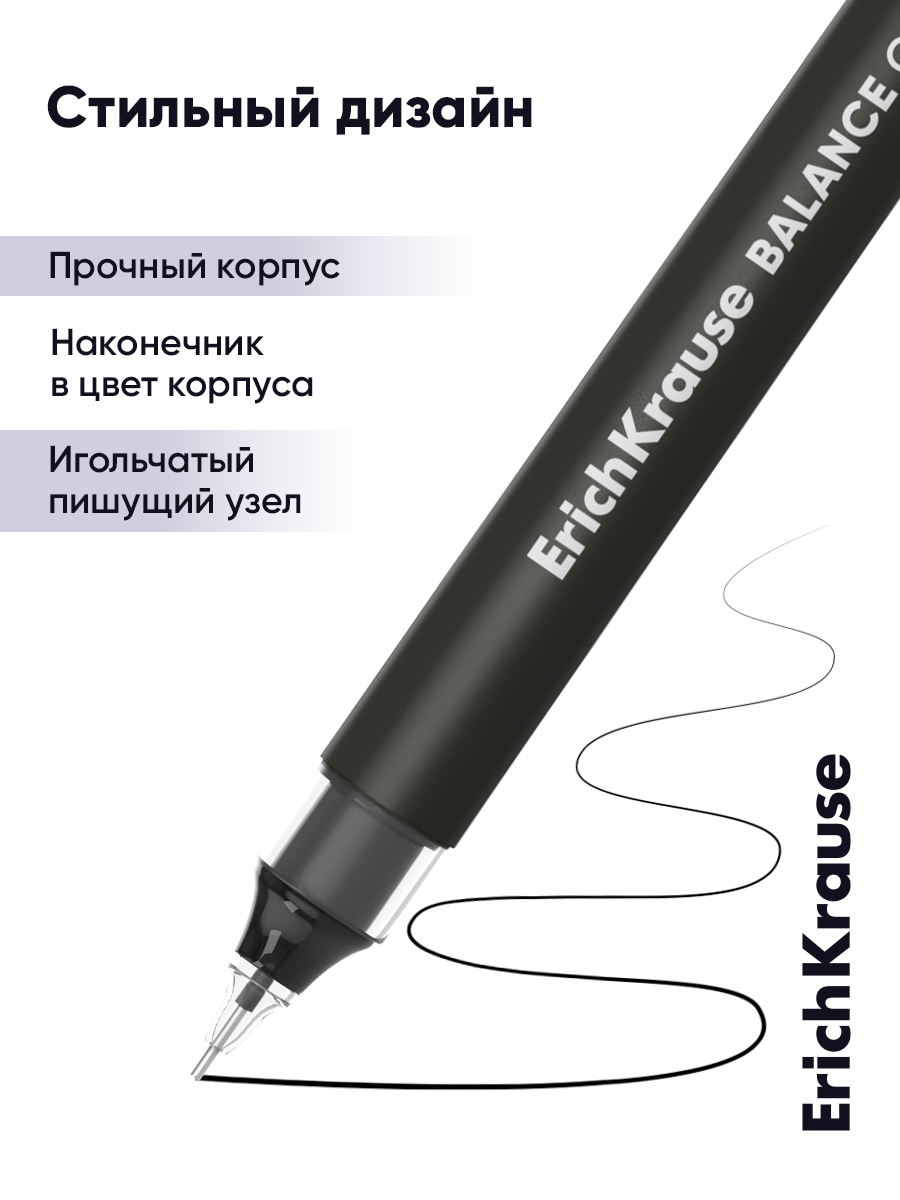 Ручка гелевая ErichKrause 12 шт. - фото 9