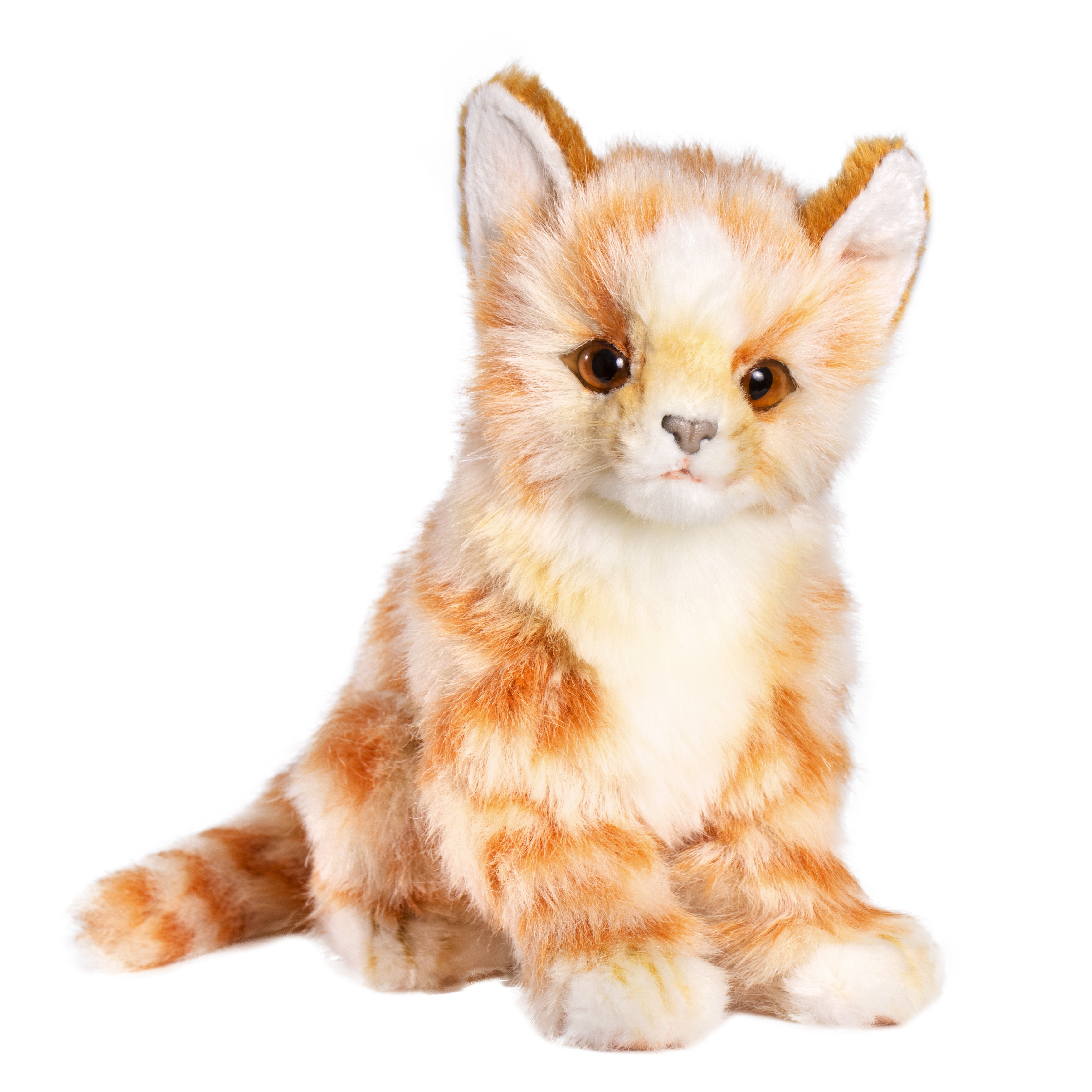 Игрушка мягкая HANSA котик 19 см - фото 4
