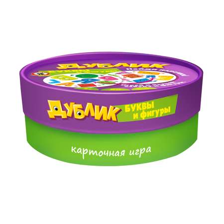 Настольная игра Русский стиль Дублик Буквы и фигуры