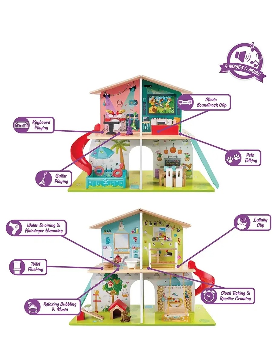 Домик для кукол Hape E3411_HP - фото 16