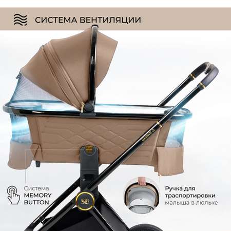 Коляска 3в1 Sweet Baby Elegante Brown