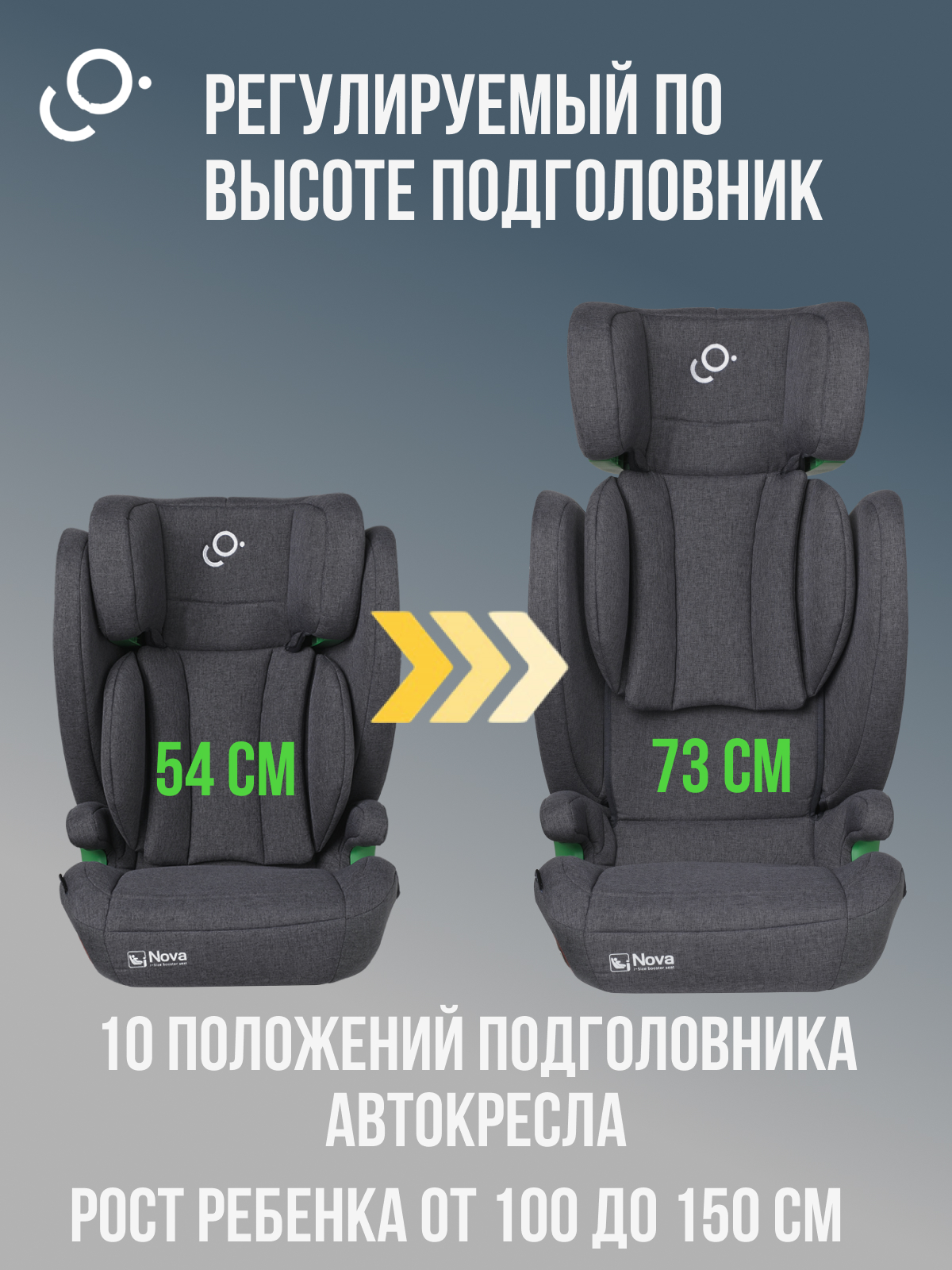 Автокресло SoonSung Isofix 2/3 (15-36 кг) черный - фото 7