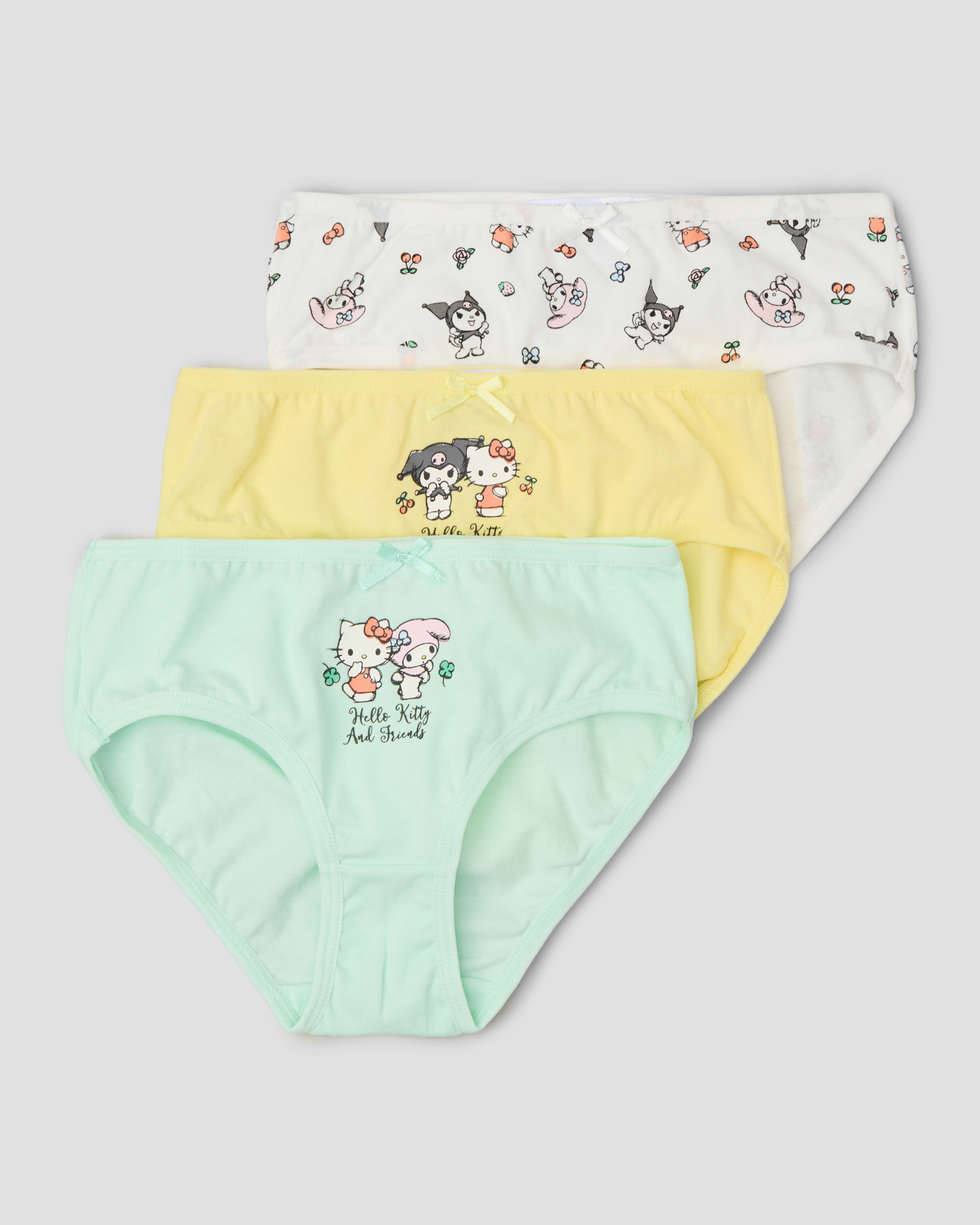 Трусы 3 шт HELLO KITTY AND FRIENDS S26LC2-2005MPkg-43 - фото 1