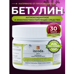 Бетулин Incoda для очищения печени и сосудов снижение холестерина порошок 30гр