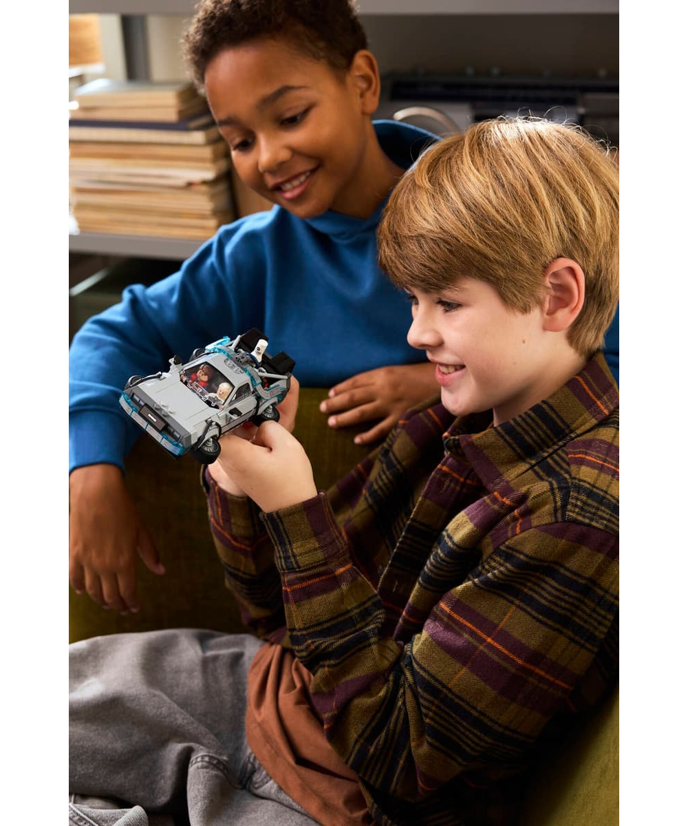 Конструктор LEGO Speed Champions Машина времени 357 дет. - фото 10