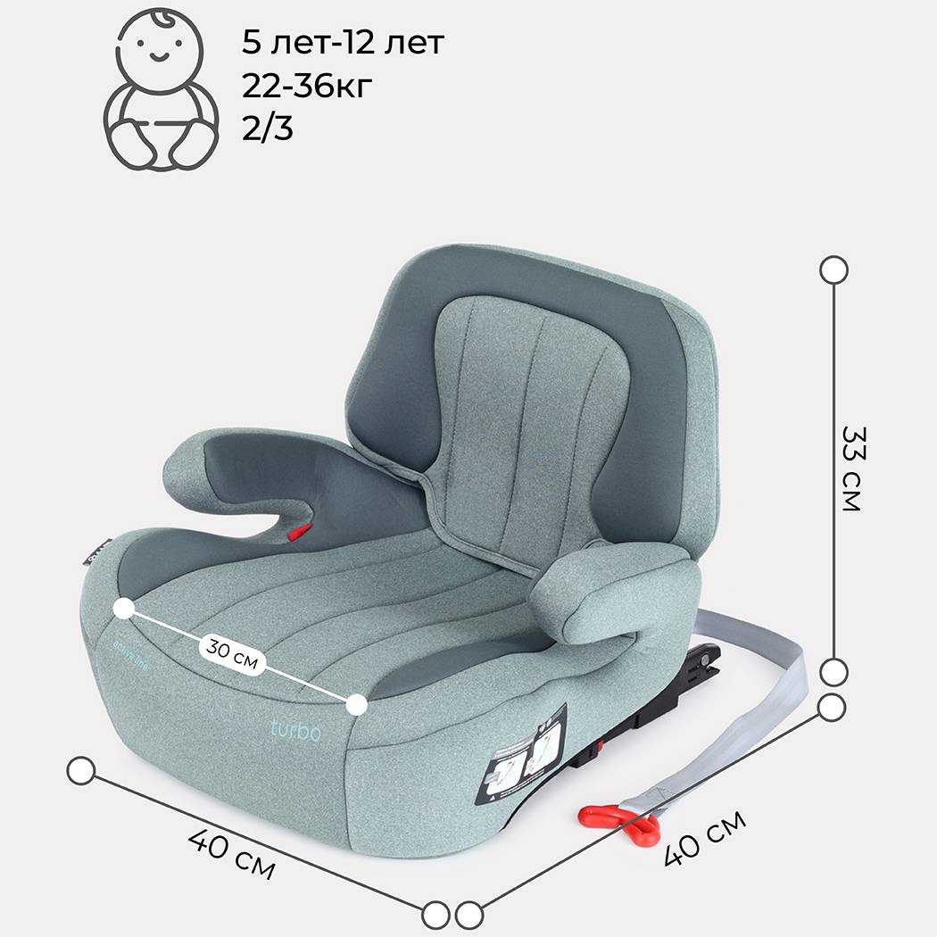Автокресло Rant Turbo Isofix 3 (22-36 кг) - фото 2