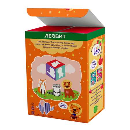 Кисель Леовит LeoKids общеукрепляющий 12г*5пакетов