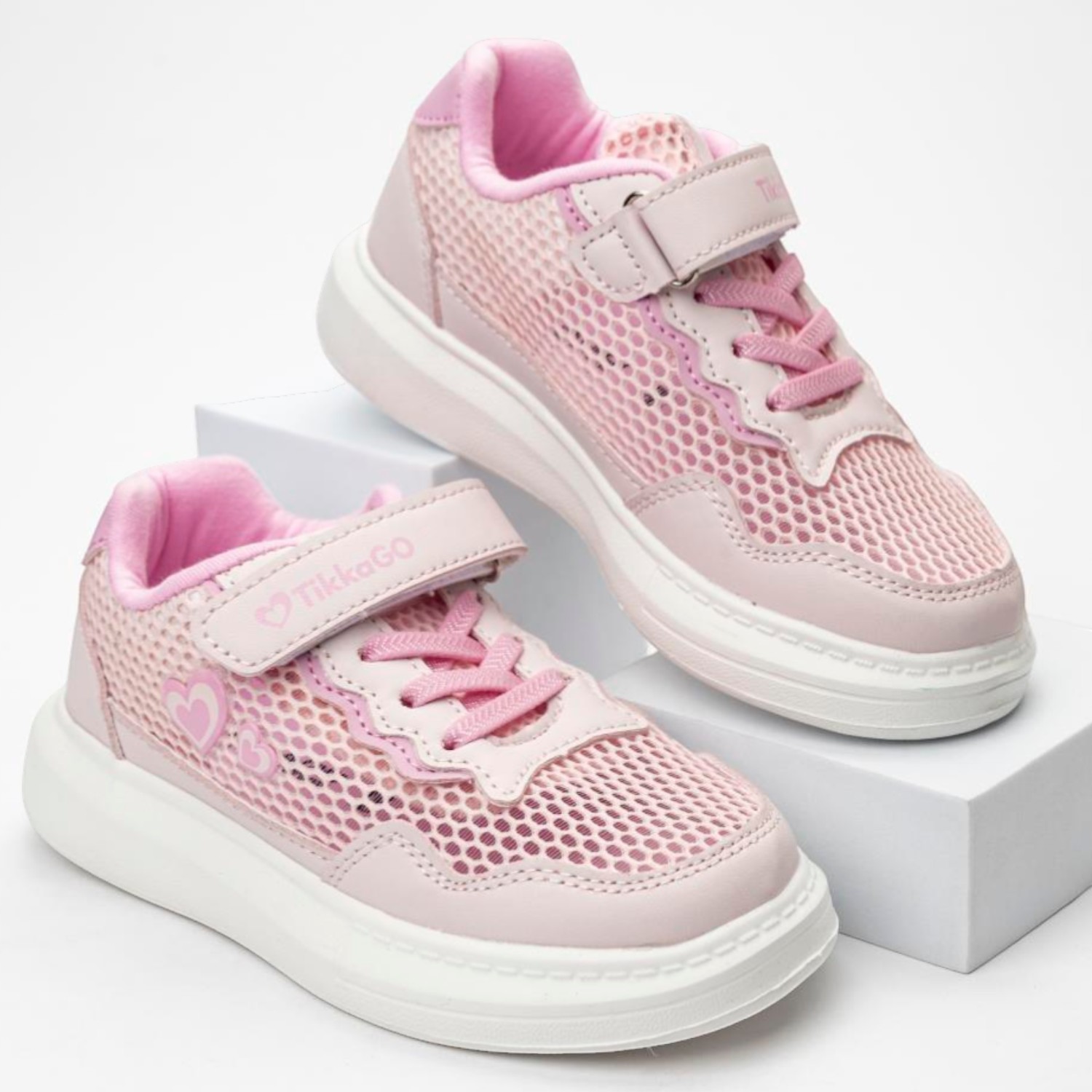 Кроссовки TikkaGo 7Y85_32502_pink - фото 1