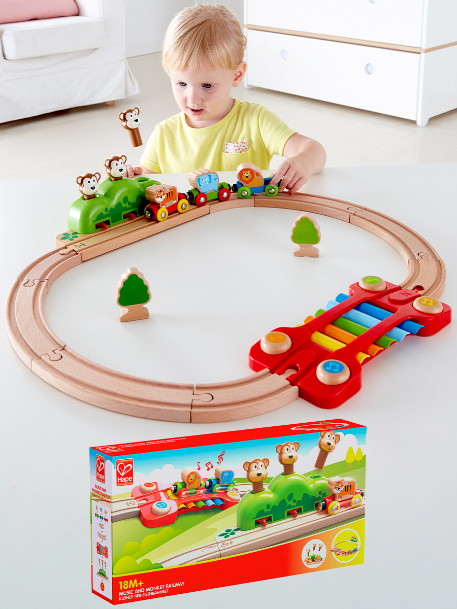 Развивающая железная дорога Hape E3825_HP - фото 1