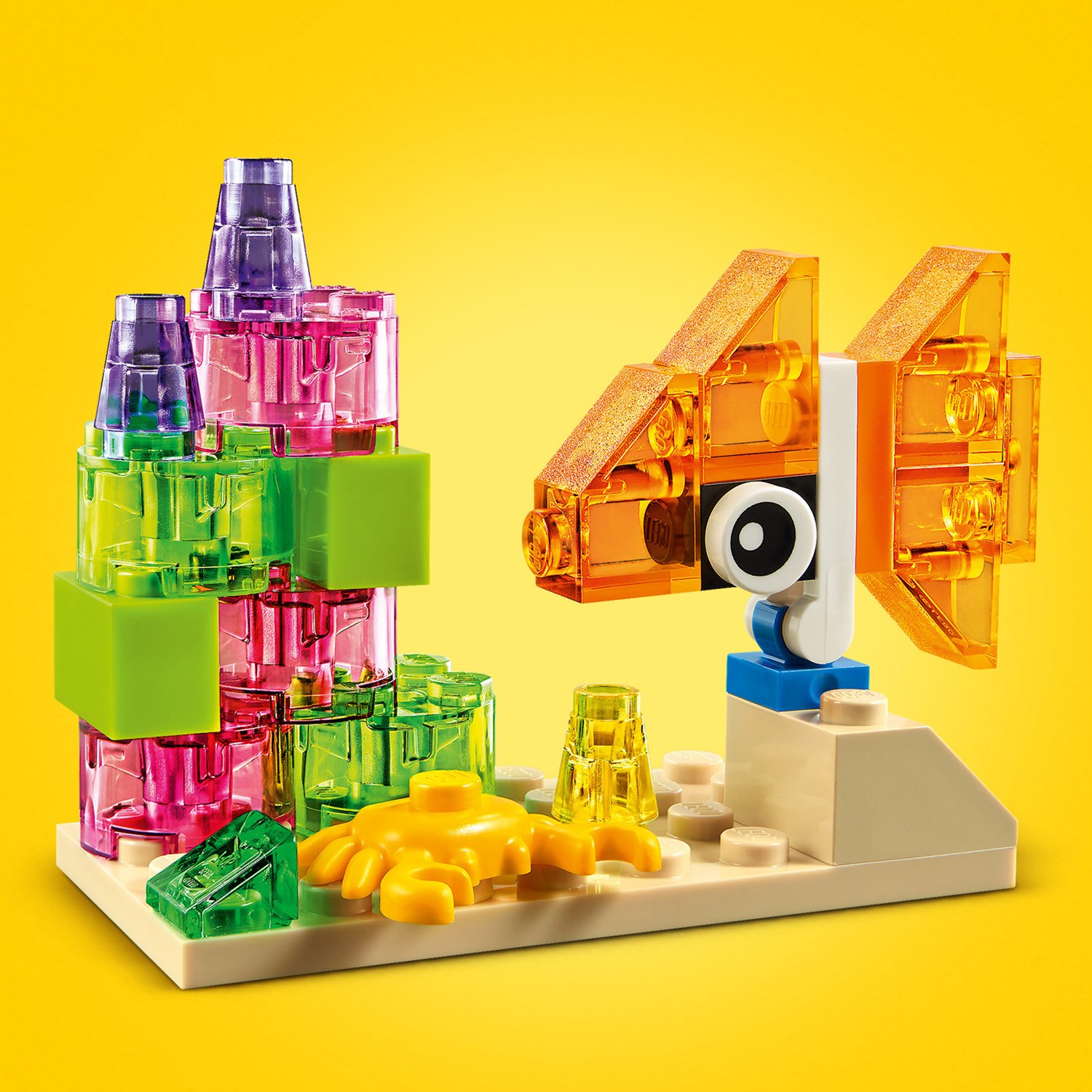 Конструктор LEGO Classic Прозрачные кубики - фото 9