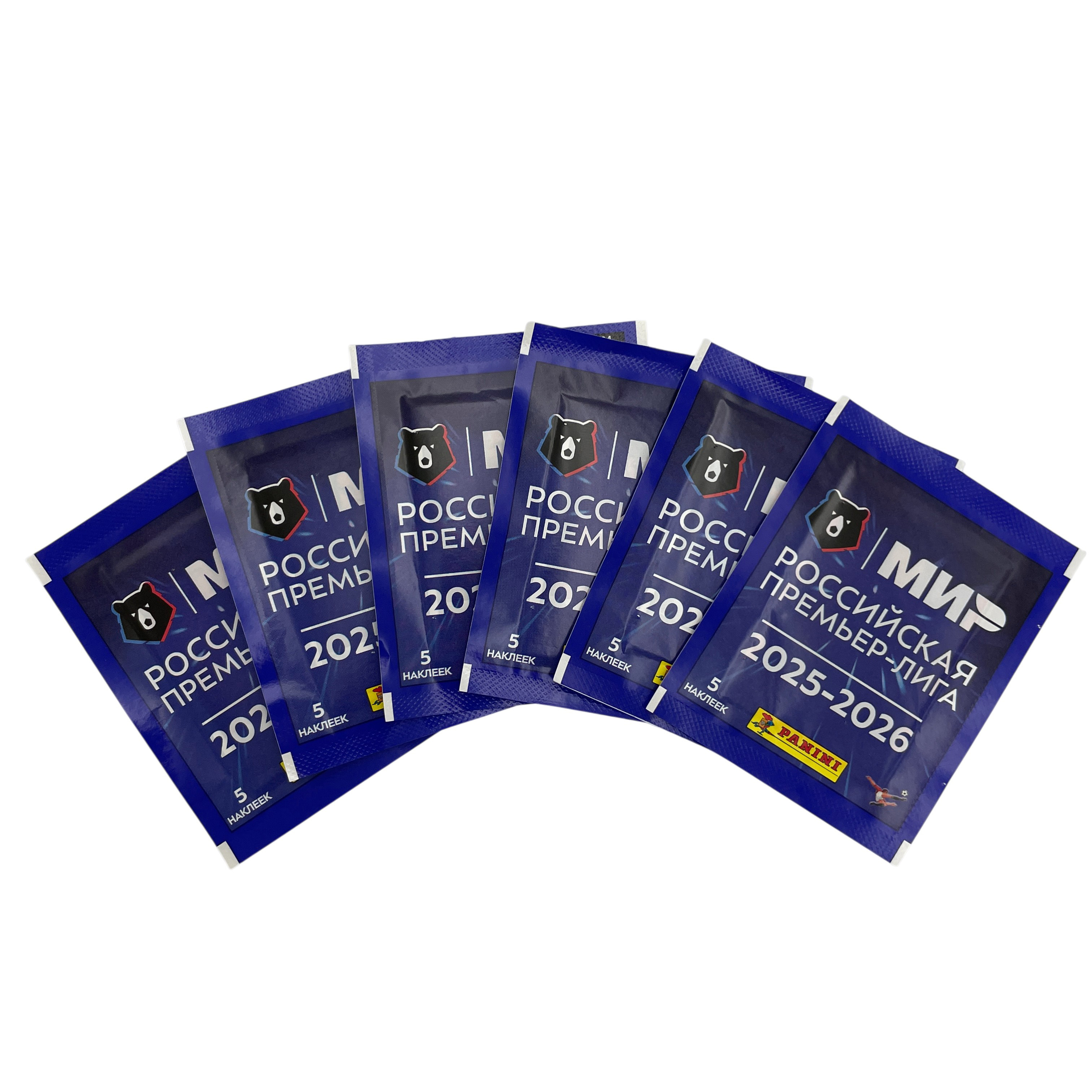 Наклейки Panini РПЛ сезон 2025-2026 6 шт. - фото 12