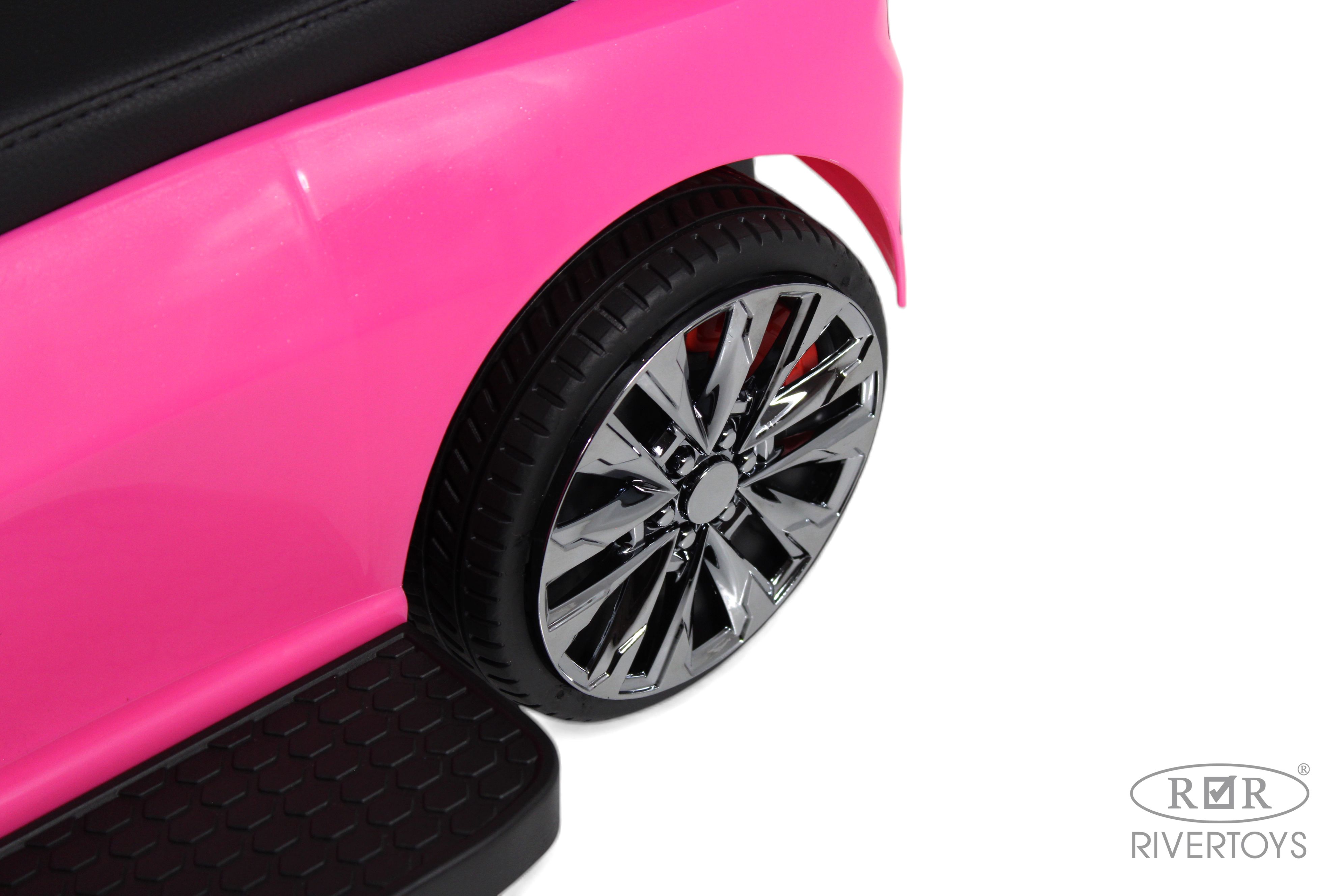Каталка RIVERTOYS Z005ZZ-AP-PINK розовый - фото 6