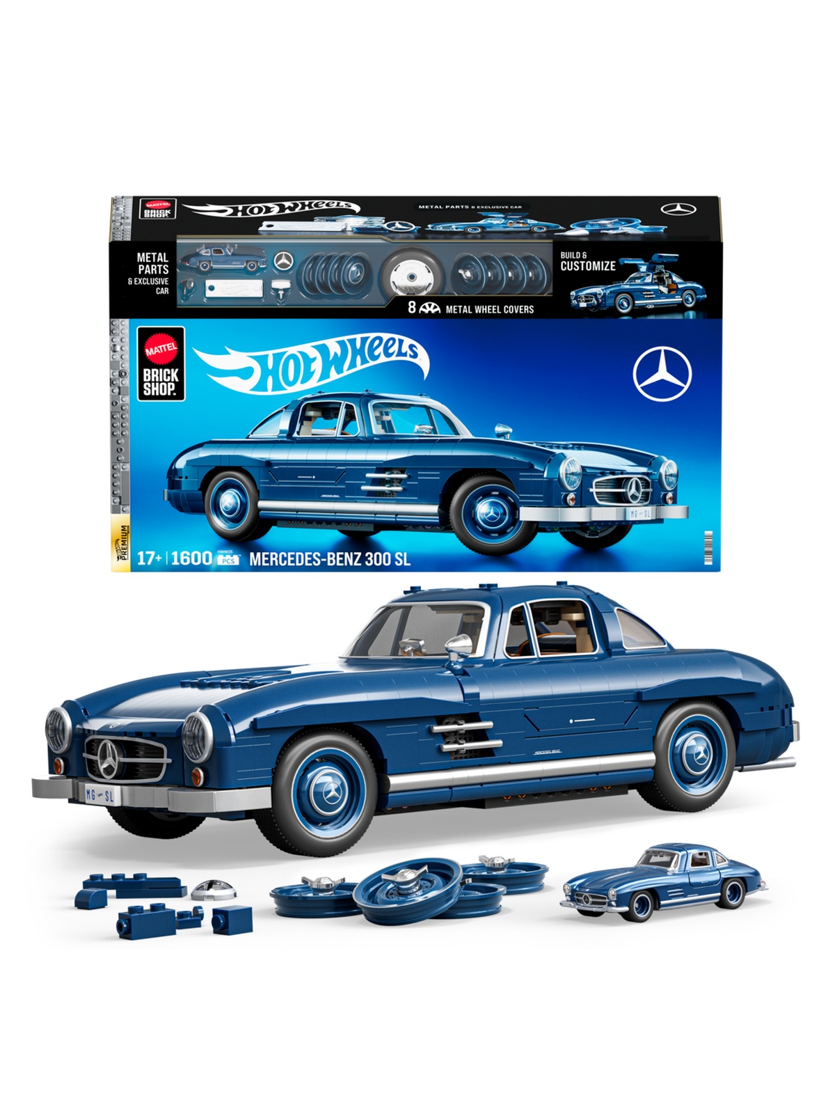 Конструктор Brick Shop Mercedes-Benz 300SL - фото 1