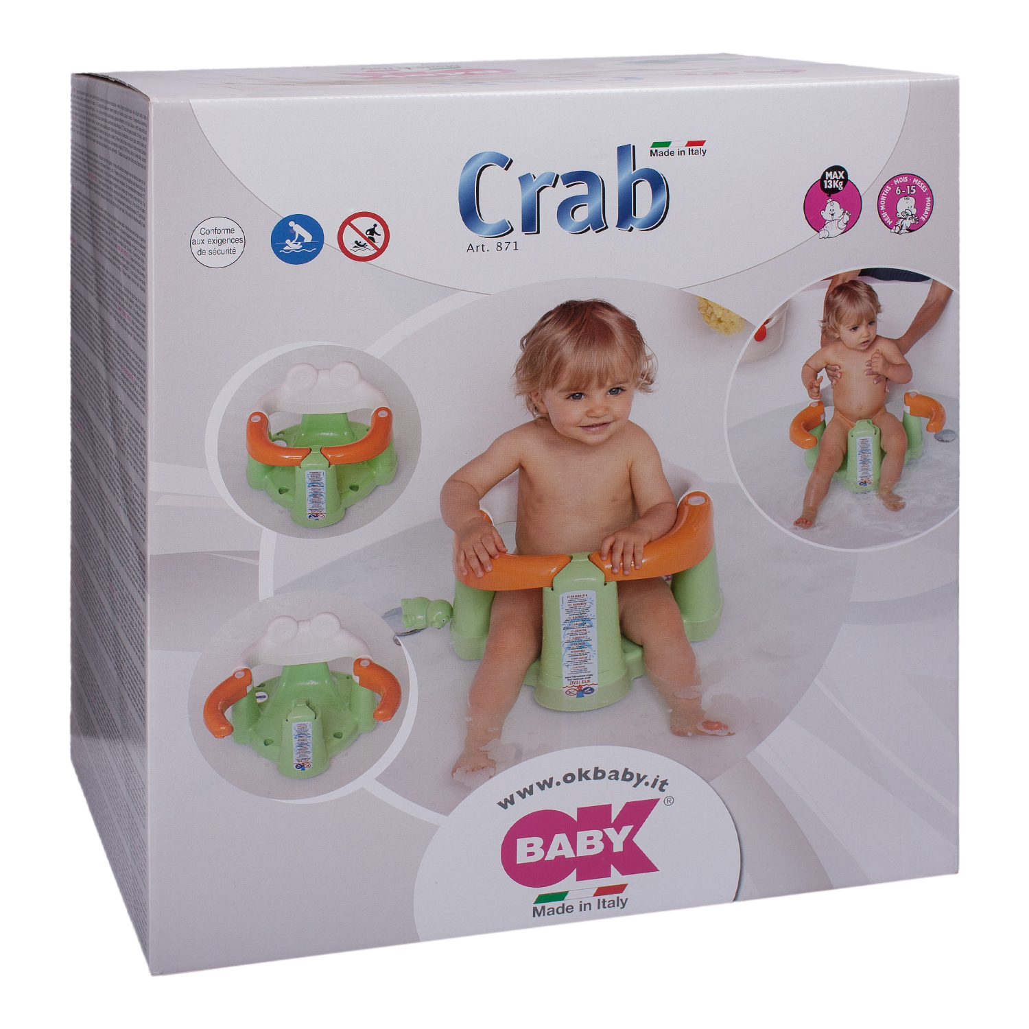 Сиденье для купания OK BABY - фото 2