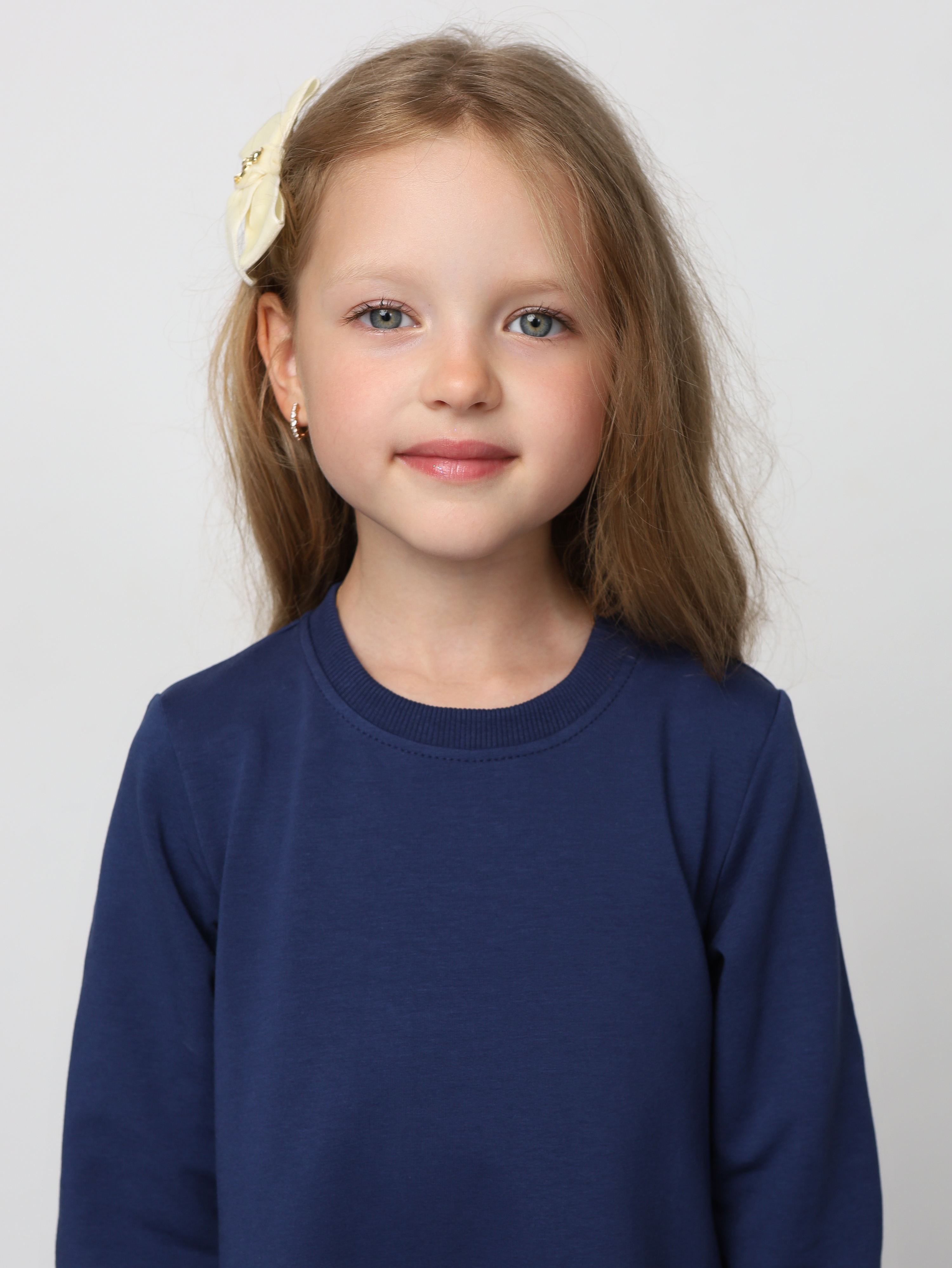Платье Mini Me D5/синий - фото 3