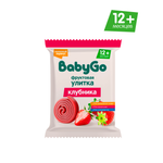Фруктовые кусочки BabyGo Клубника с 12 мес 15 г