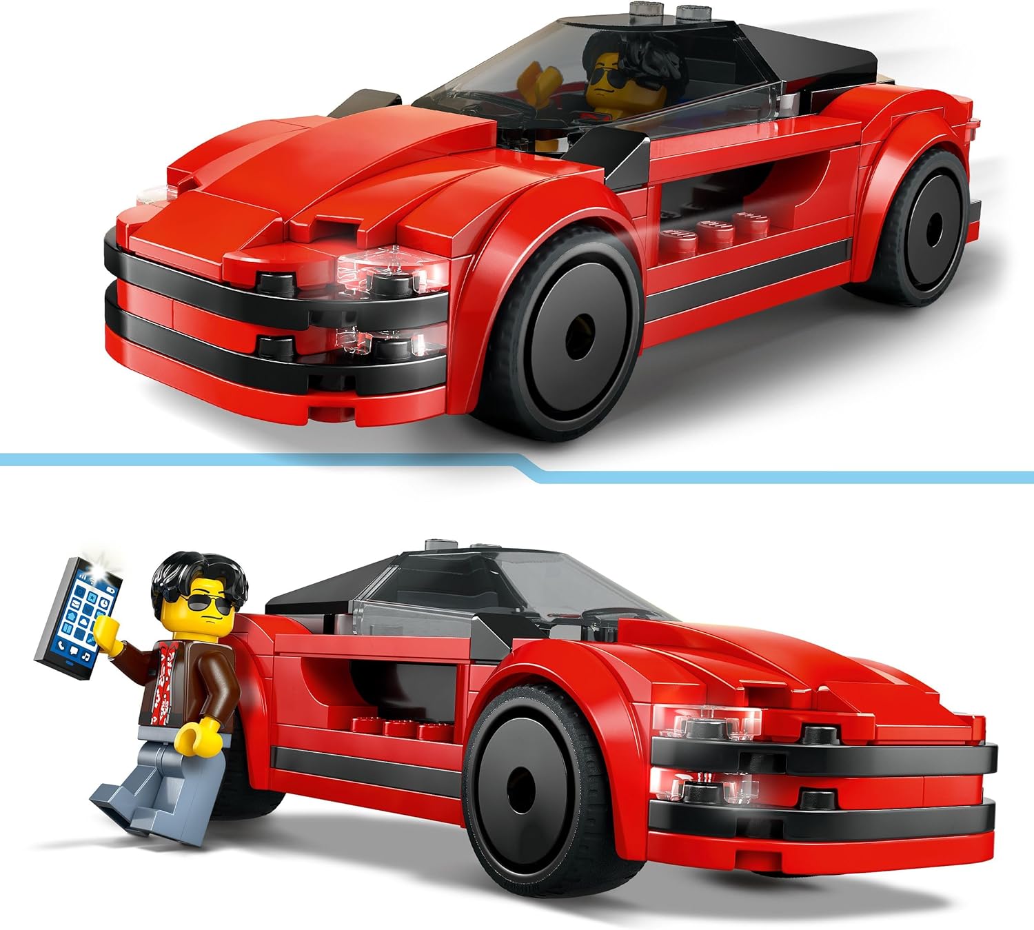 Конструктор LEGO City Спортивный автомобиль 109 дет. - фото 4