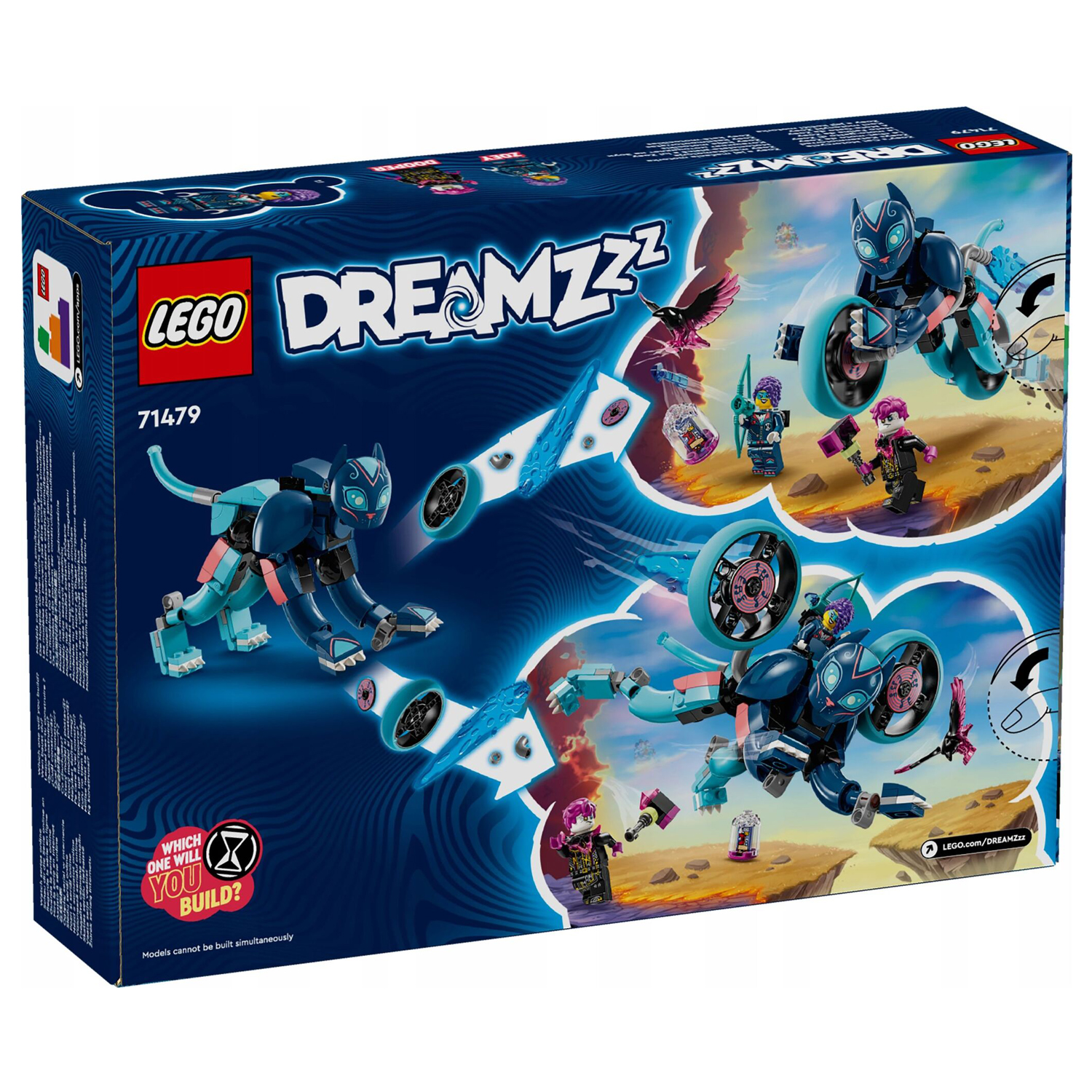 Конструктор LEGO DREAMZzz Кот-мотоцикл Зои 226 дет. - фото 8