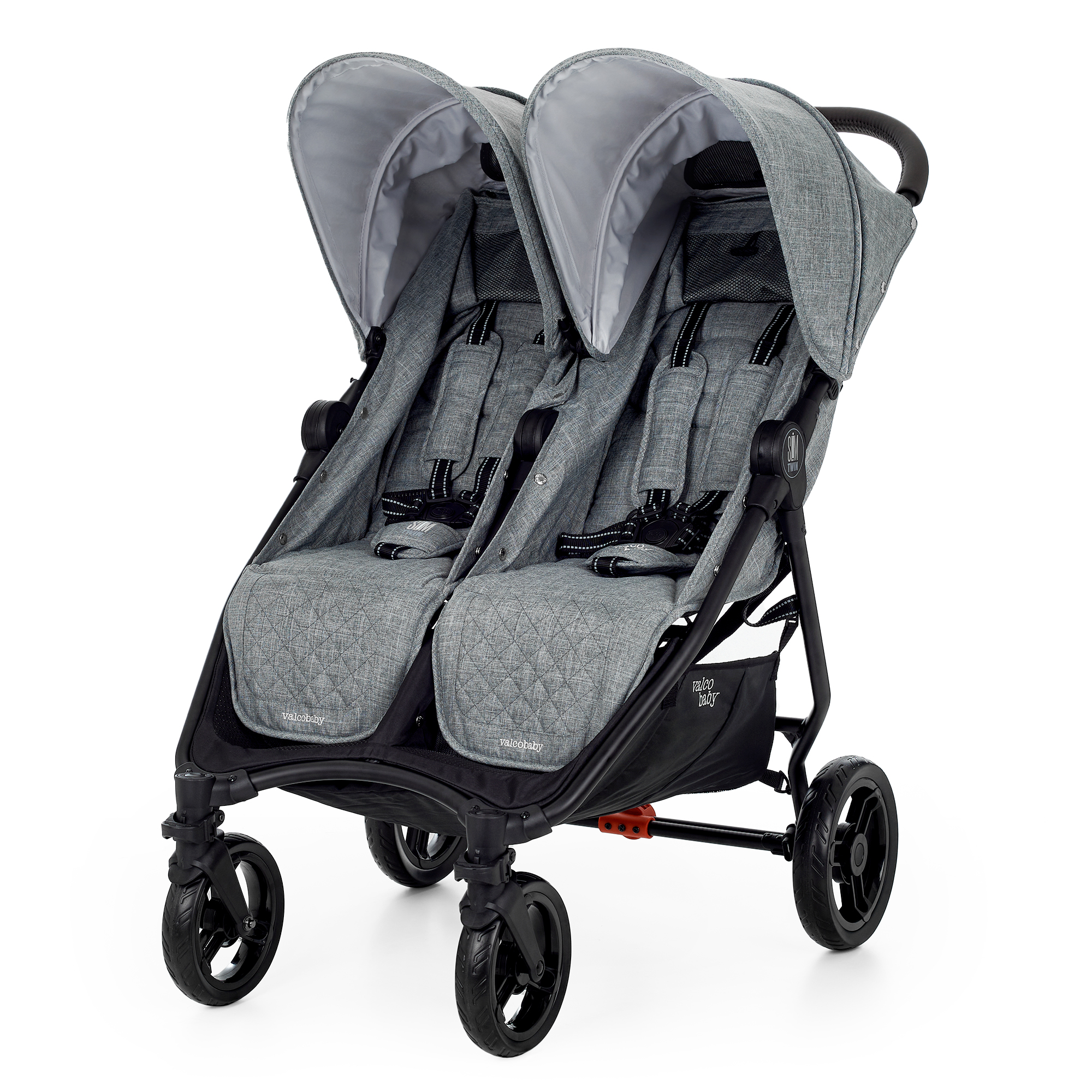Коляска прогулочная Valco baby Slim Twin / Grey Marle - фото 1