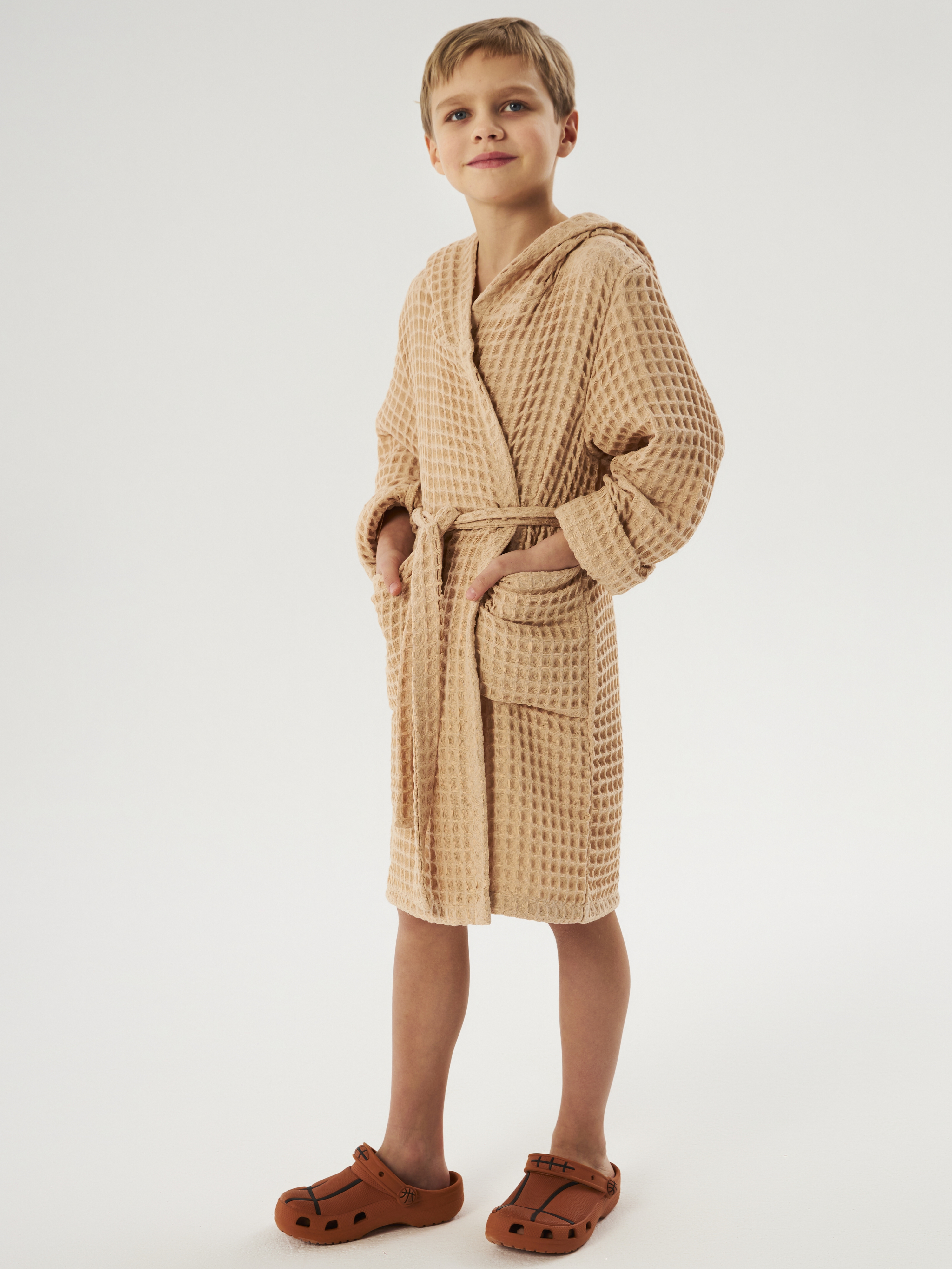 Халат Осьминожка 826-11/бежевый - фото 7